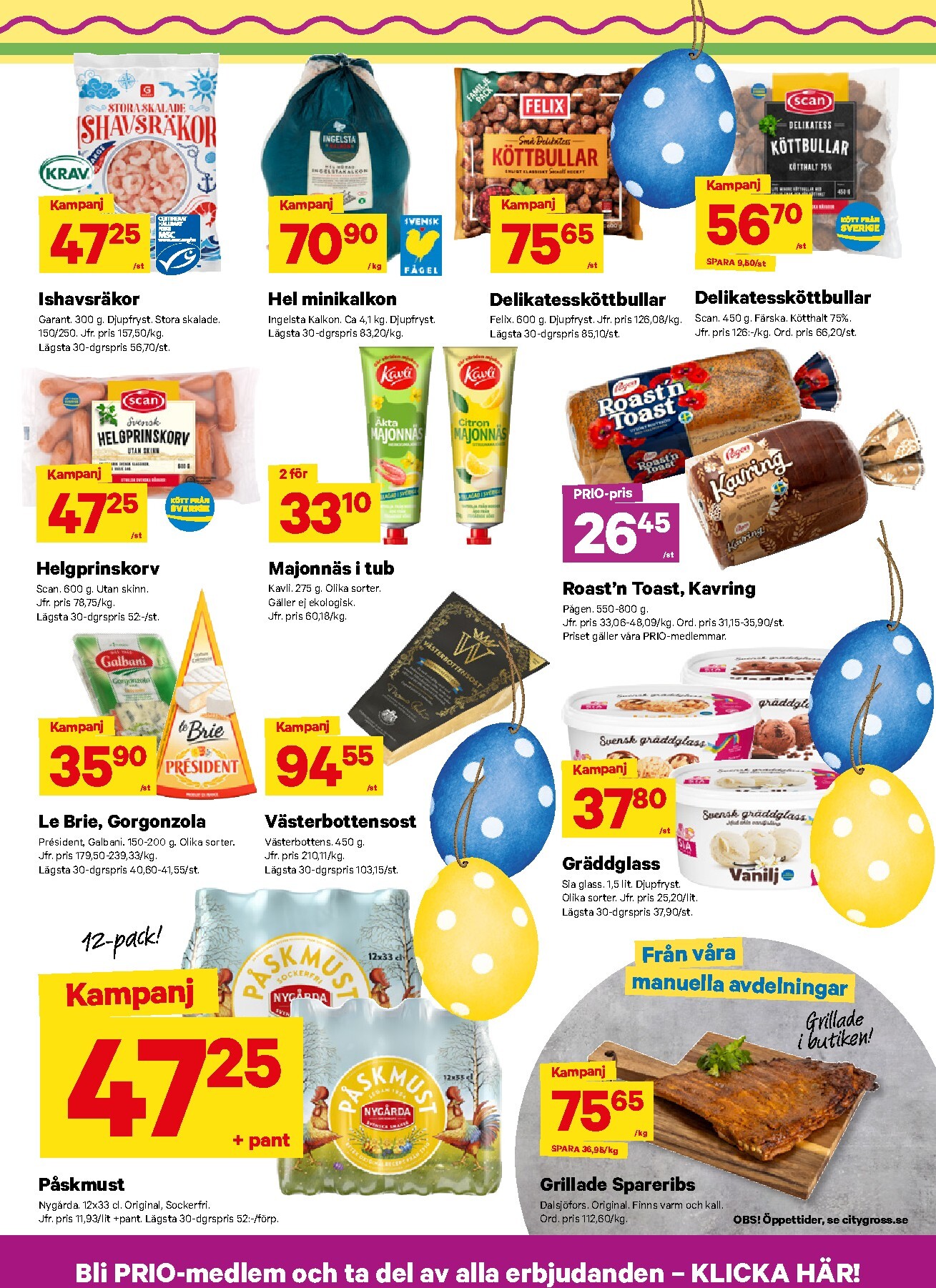 city-gross - City Gross-reklambladet giltigt från 30/03/2026 - 06/04/2026 - page: 14