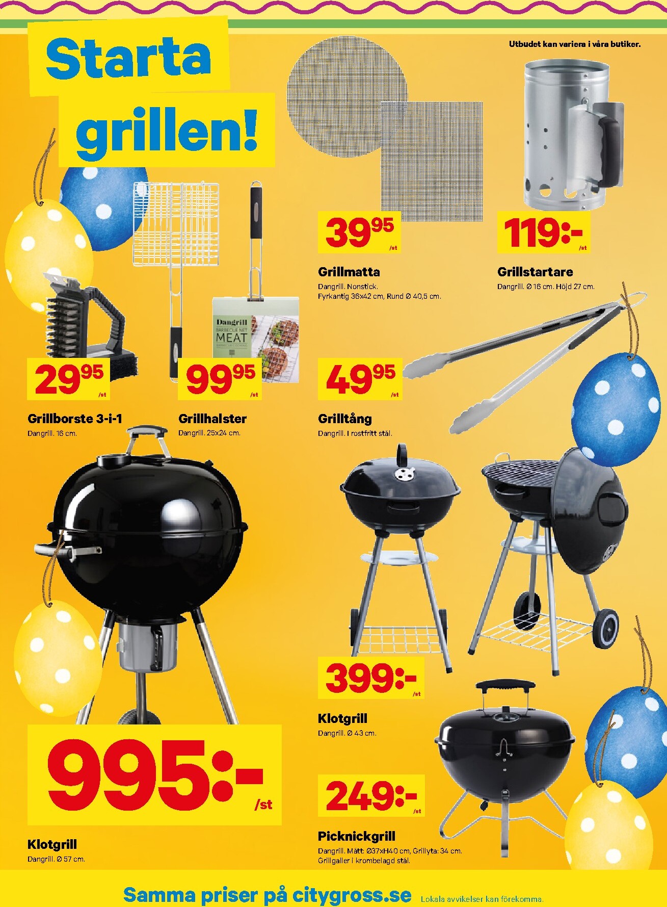 city-gross - City Gross-reklambladet giltigt från 30/03/2026 - 06/04/2026 - page: 13