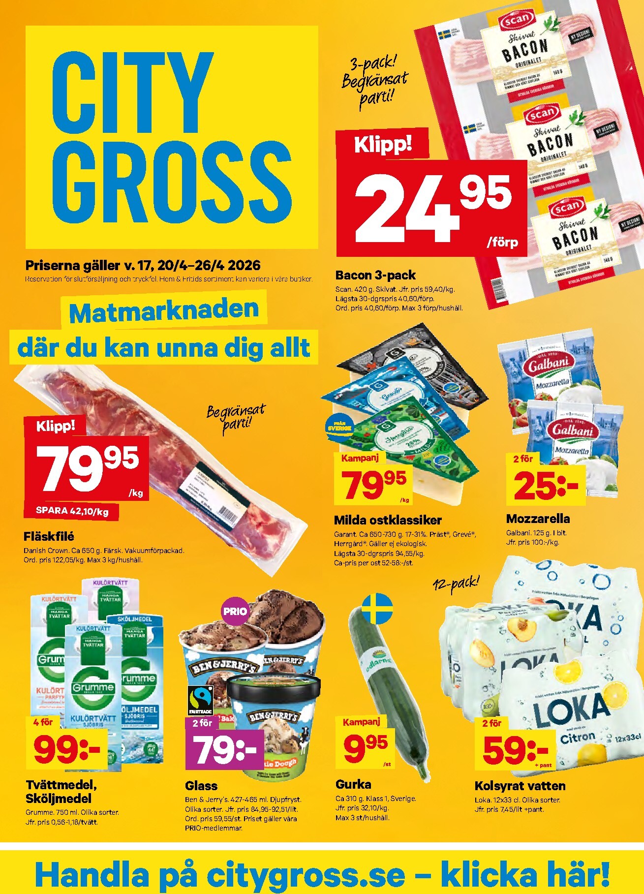 city-gross - City Gross reklamblad för nästa vecka från måndag 20/04/2026 till söndag 26/04/2026