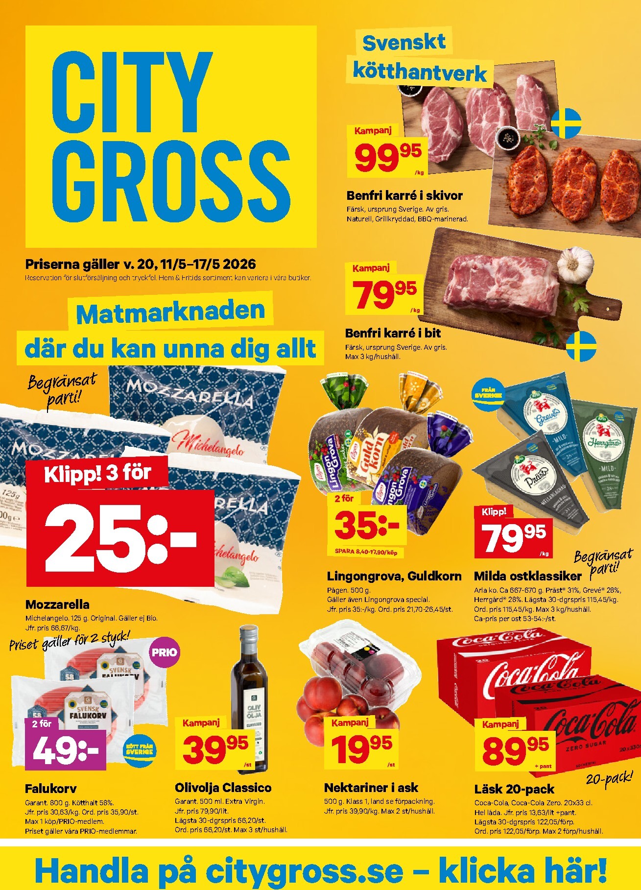 city-gross - City Gross reklamblad för nästa vecka från måndag 11/05/2026 till söndag 17/05/2026 - page: 1
