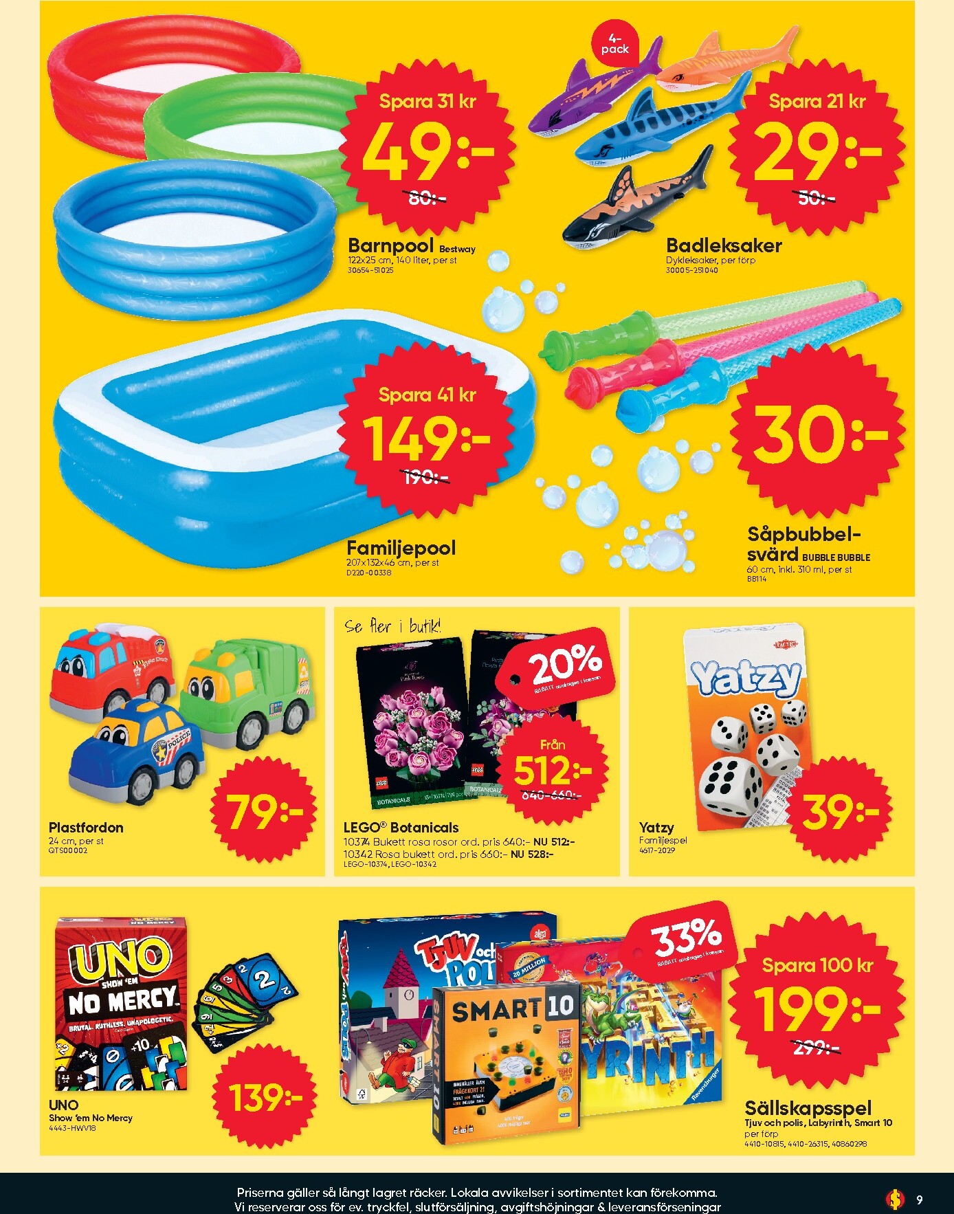 dollar-store - Aktuellt Dollar Store reklamblad från måndag, 25/05/2026 till söndag, 14/06/2026 - page: 9
