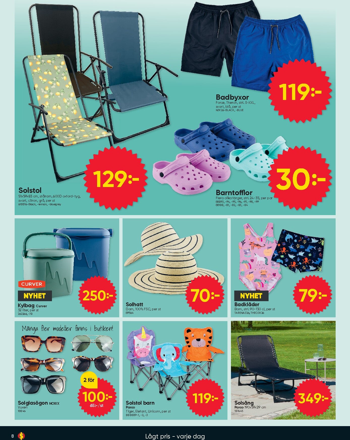 dollar-store - Aktuellt Dollar Store reklamblad från måndag, 25/05/2026 till söndag, 14/06/2026 - page: 8