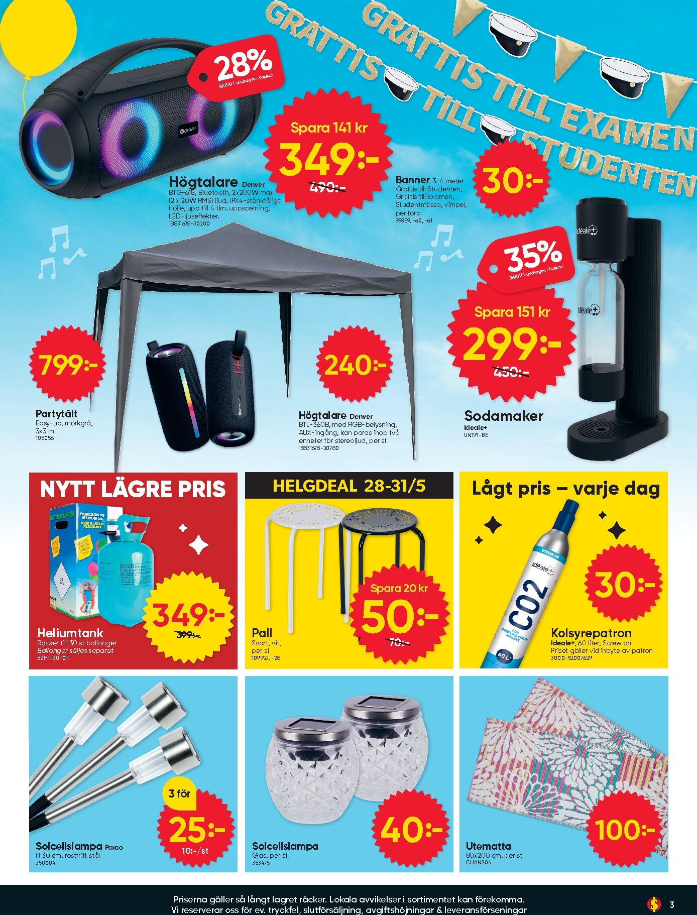 dollar-store - Aktuellt Dollar Store reklamblad från måndag, 25/05/2026 till söndag, 14/06/2026 - page: 3