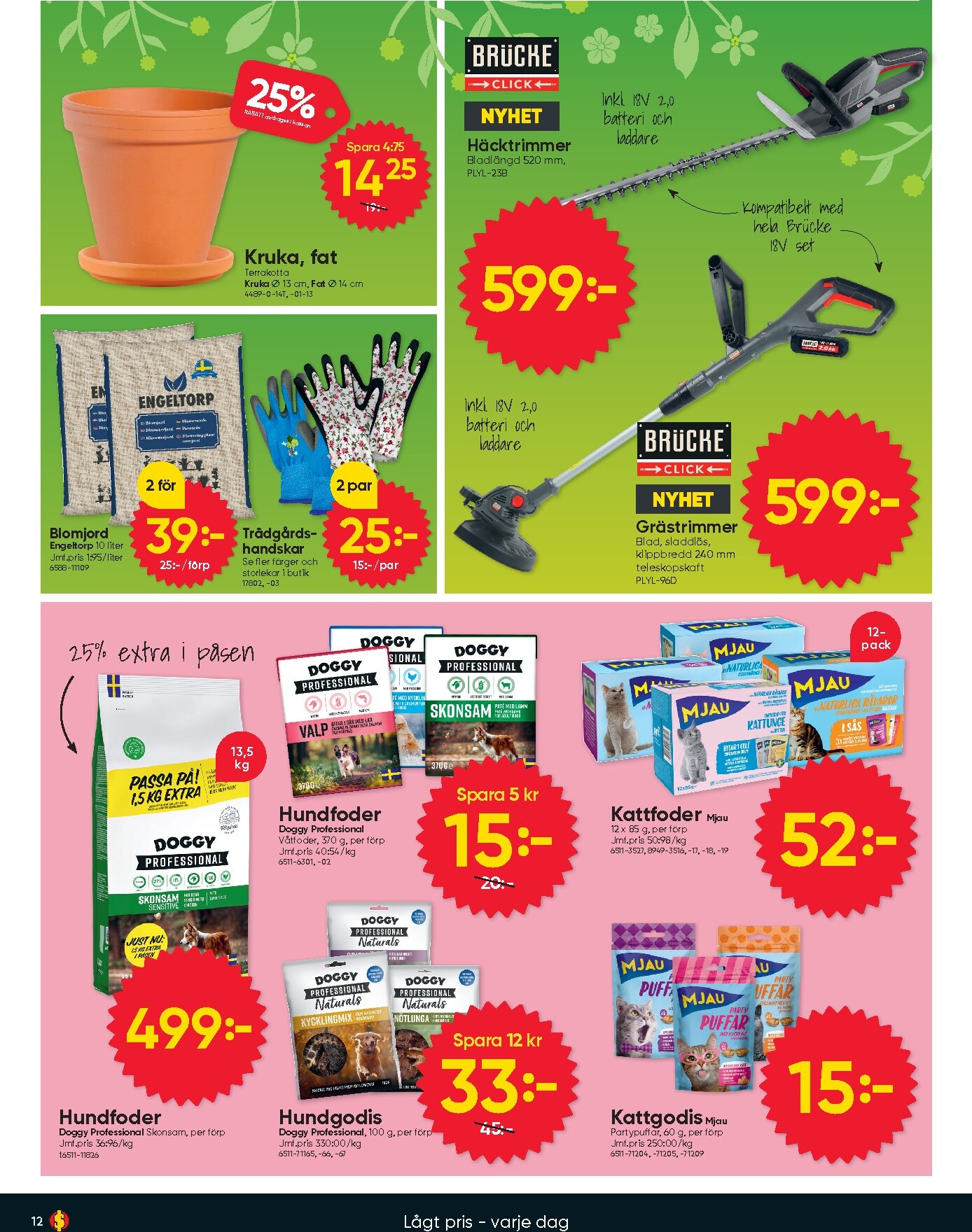 dollar-store - Aktuellt Dollar Store reklamblad från måndag, 25/05/2026 till söndag, 14/06/2026 - page: 12