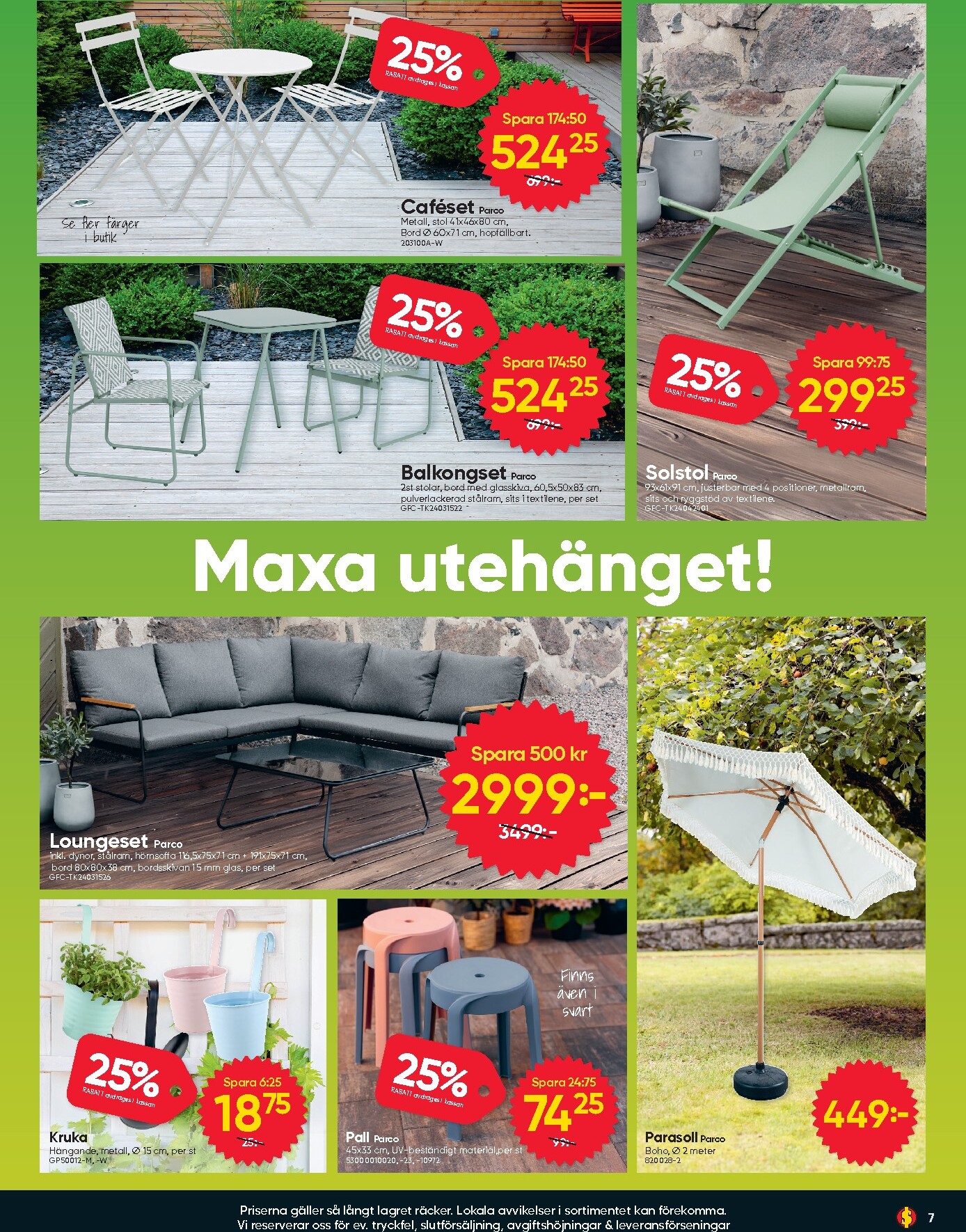 dollar-store - Aktuellt Dollar Store reklamblad från måndag, 25/05/2026 till söndag, 14/06/2026 - page: 7