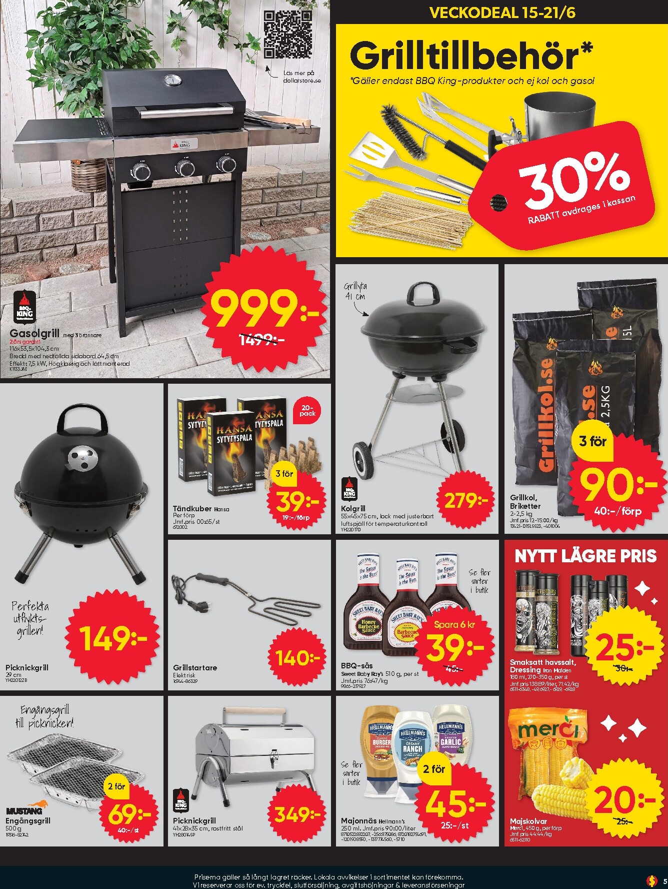 dollar-store - Aktuellt Dollar Store reklamblad från måndag, 15/06/2026 till söndag, 21/06/2026 - page: 5