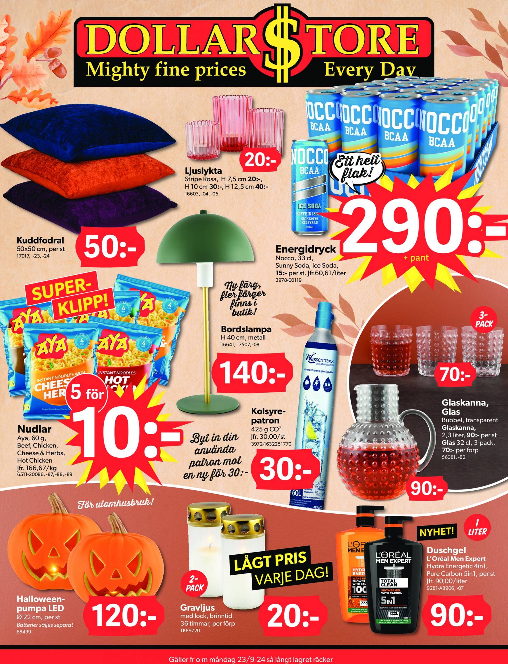 dollar-store - Dollar Store-reklambladet giltigt från 23.09. - 23.10.