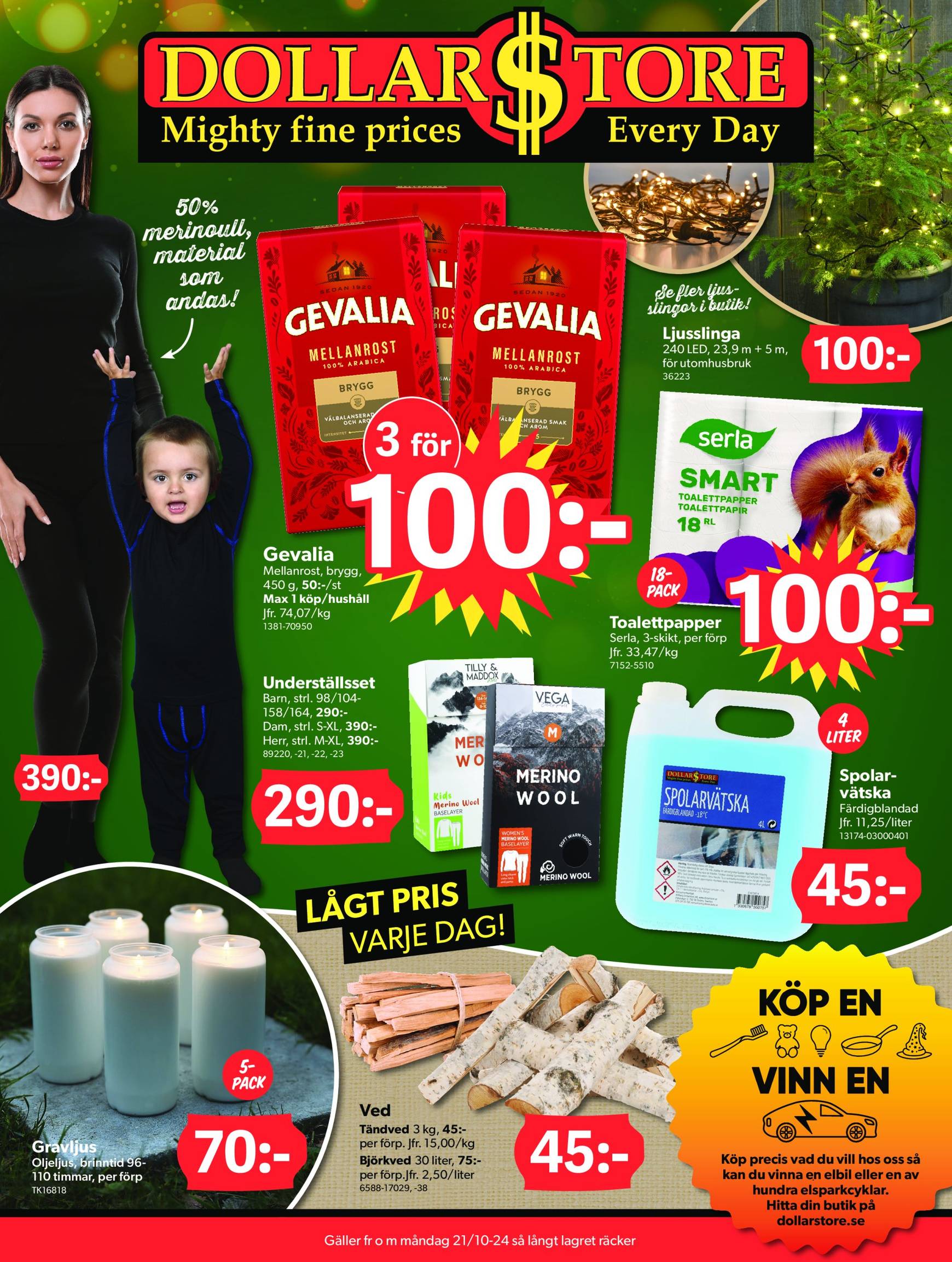 dollar-store - Dollar Store-reklambladet är giltigt från 21.10. - 03.11.