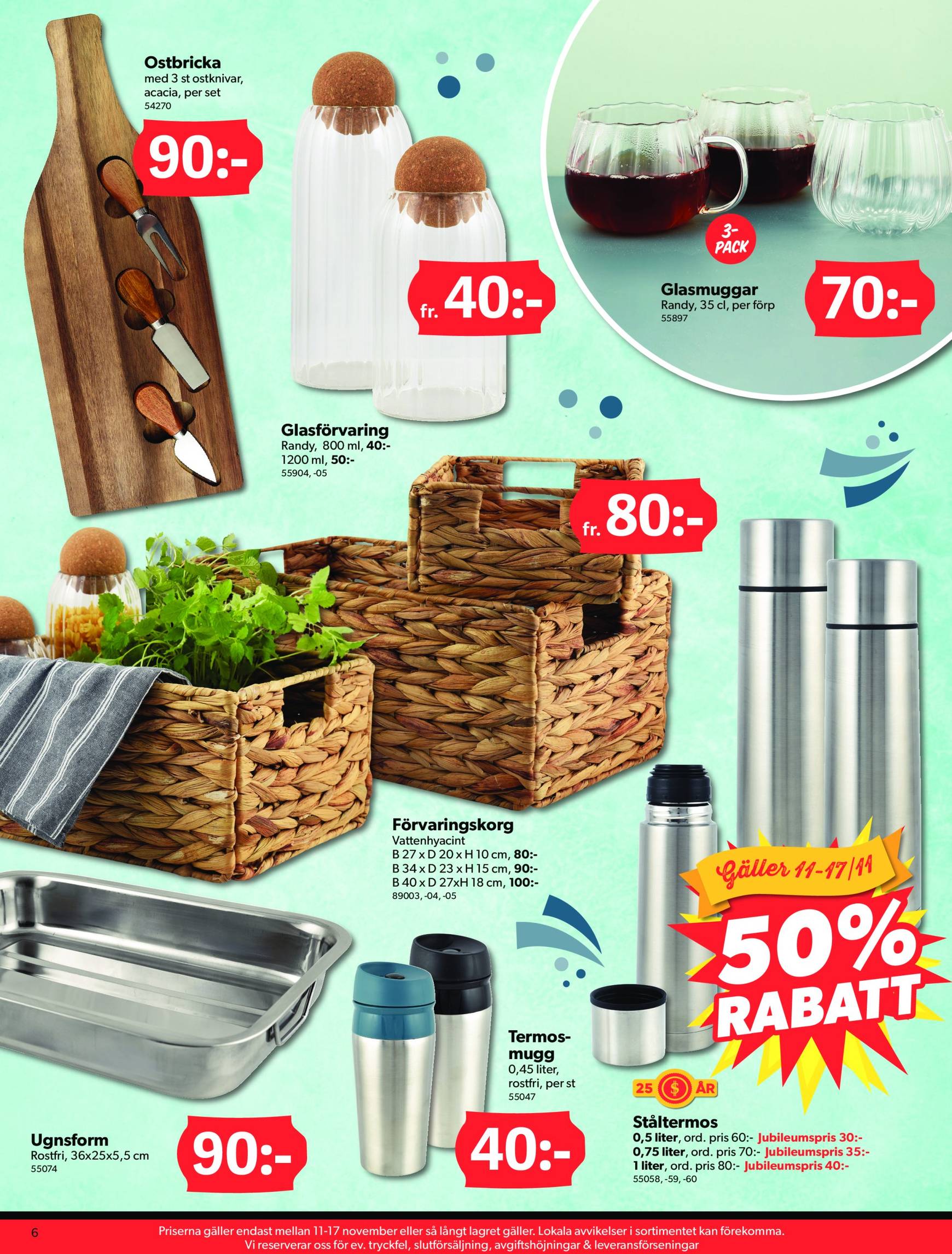 dollar-store - Dollar Store-reklambladet är giltigt från 11.11. - 24.11. - page: 6