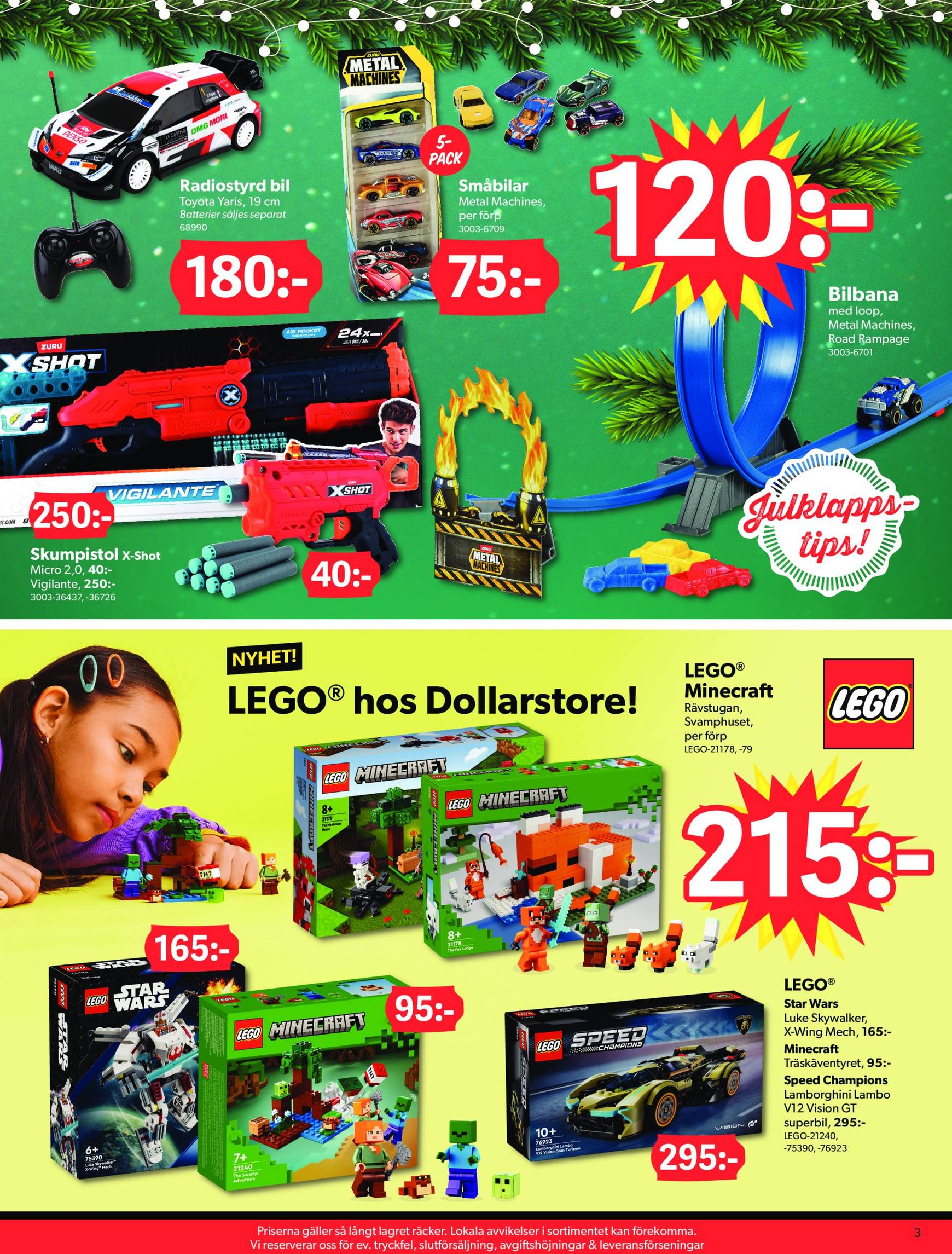 dollar-store - Dollar Store-reklambladet är giltigt från 25/11 - 08/12 - page: 3