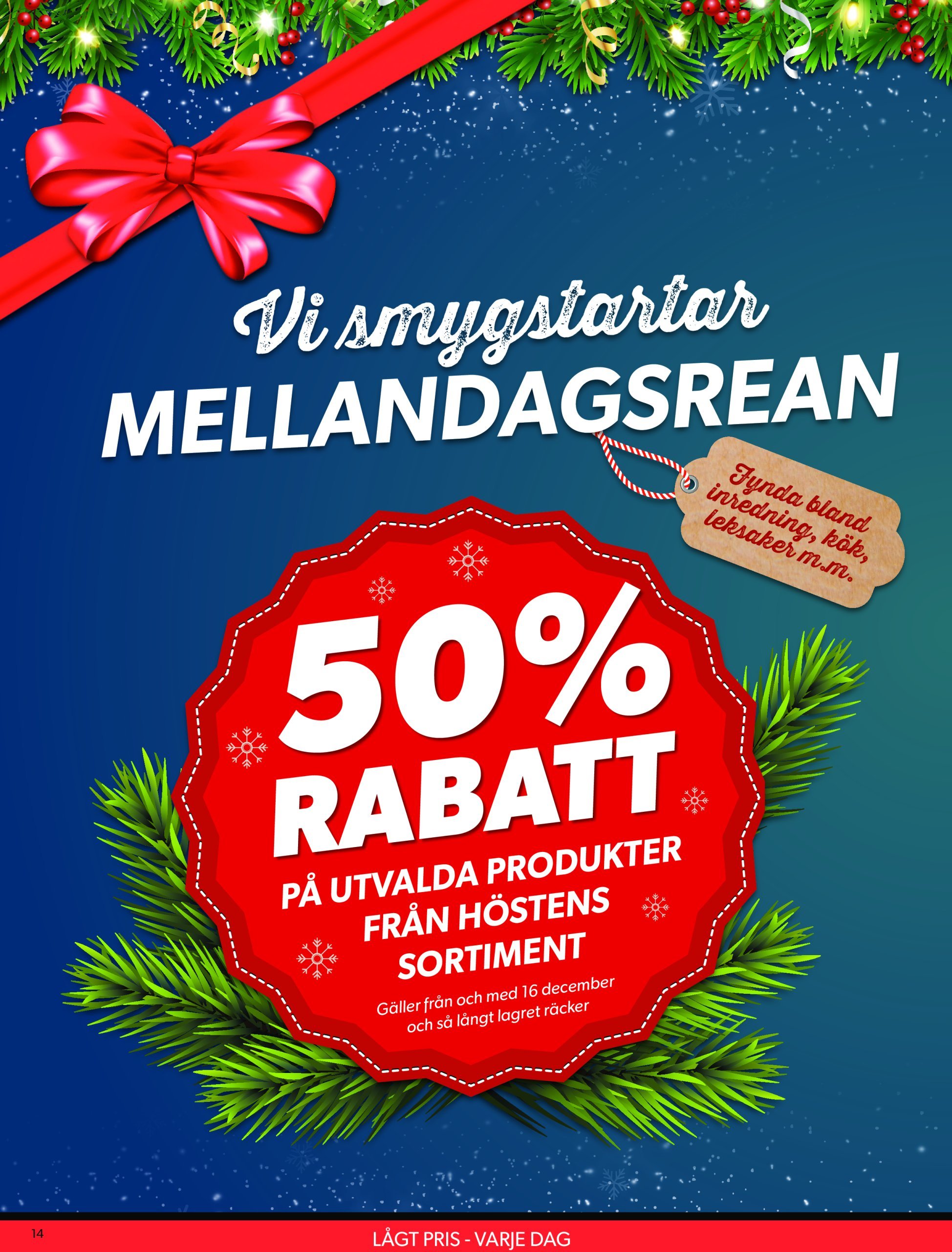 dollar-store - Dollar Store-reklambladet giltigt från 16/12 - 29/12 - page: 14