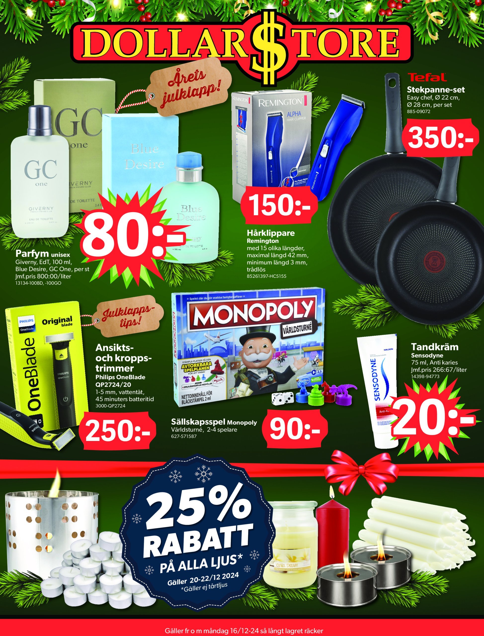 dollar-store - Dollar Store-reklambladet giltigt från 16/12 - 29/12