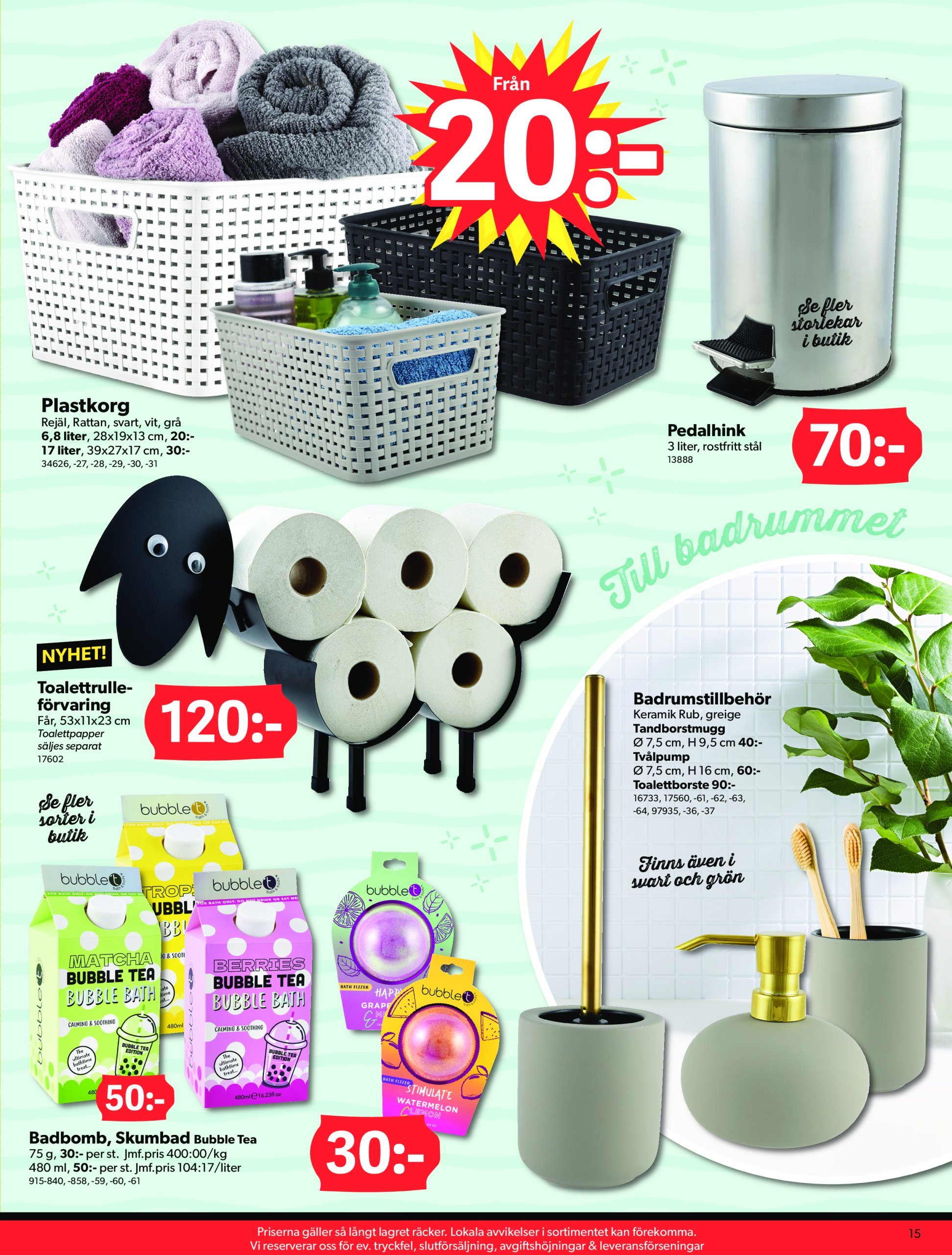 dollar-store - Dollar Store-reklambladet giltigt från 20/01 - 02/02 - page: 15