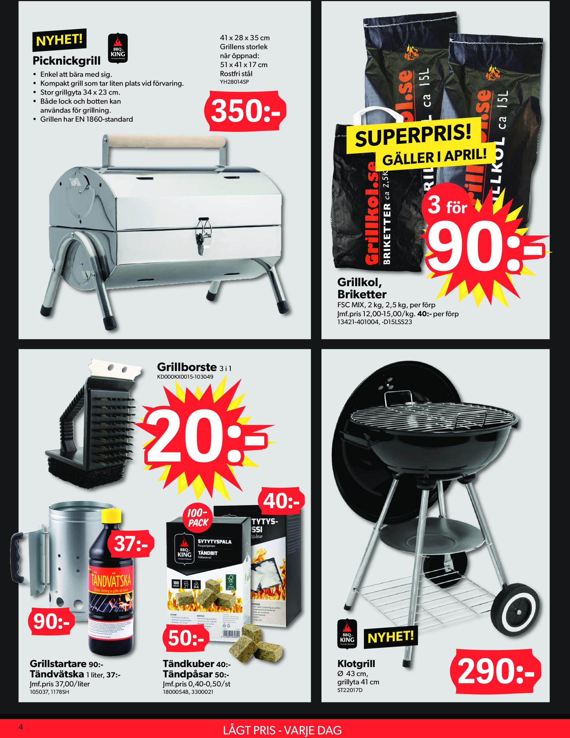 dollar-store - Dollar Store-reklambladet giltigt från 21/04 - 04/05 - page: 4