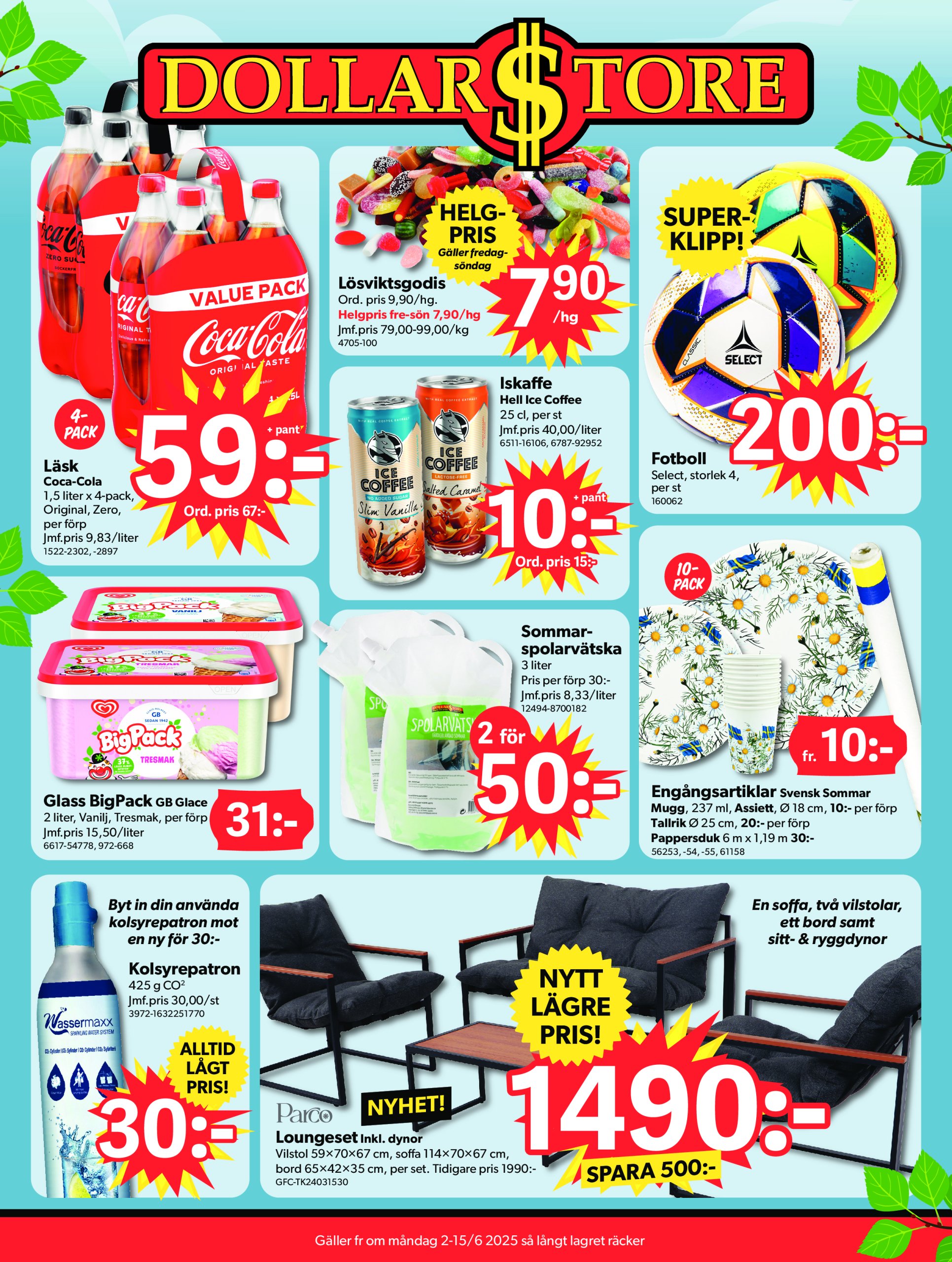 dollar-store - Dollar Store-reklambladet giltigt från 02/06 - 15/06
