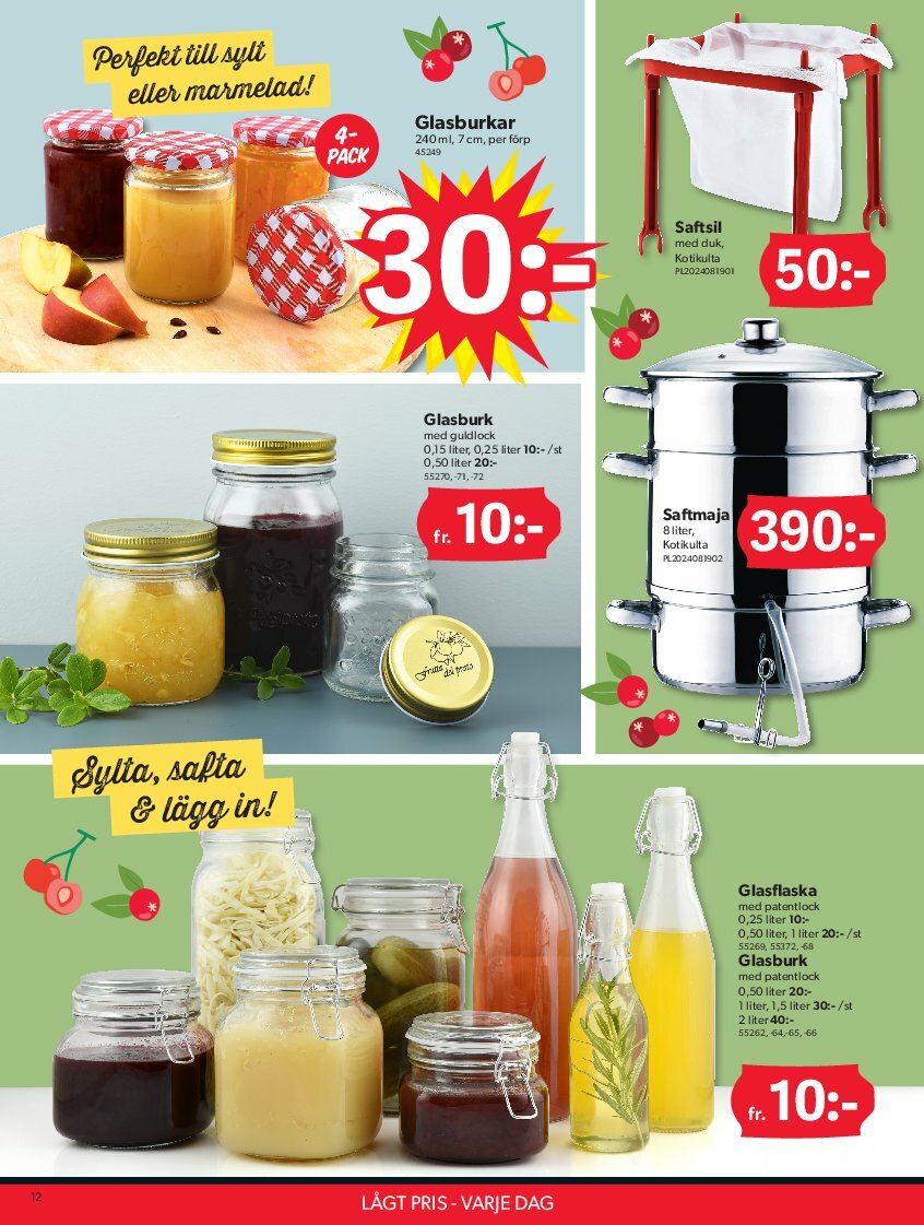 dollar-store - Dollar Store-reklambladet giltigt från 11/08 - 24/08 - page: 12