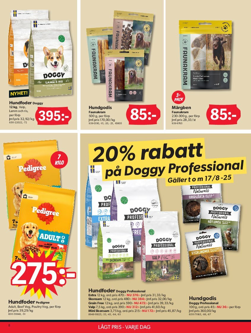 dollar-store - Dollar Store-reklambladet giltigt från 11/08 - 24/08 - page: 8