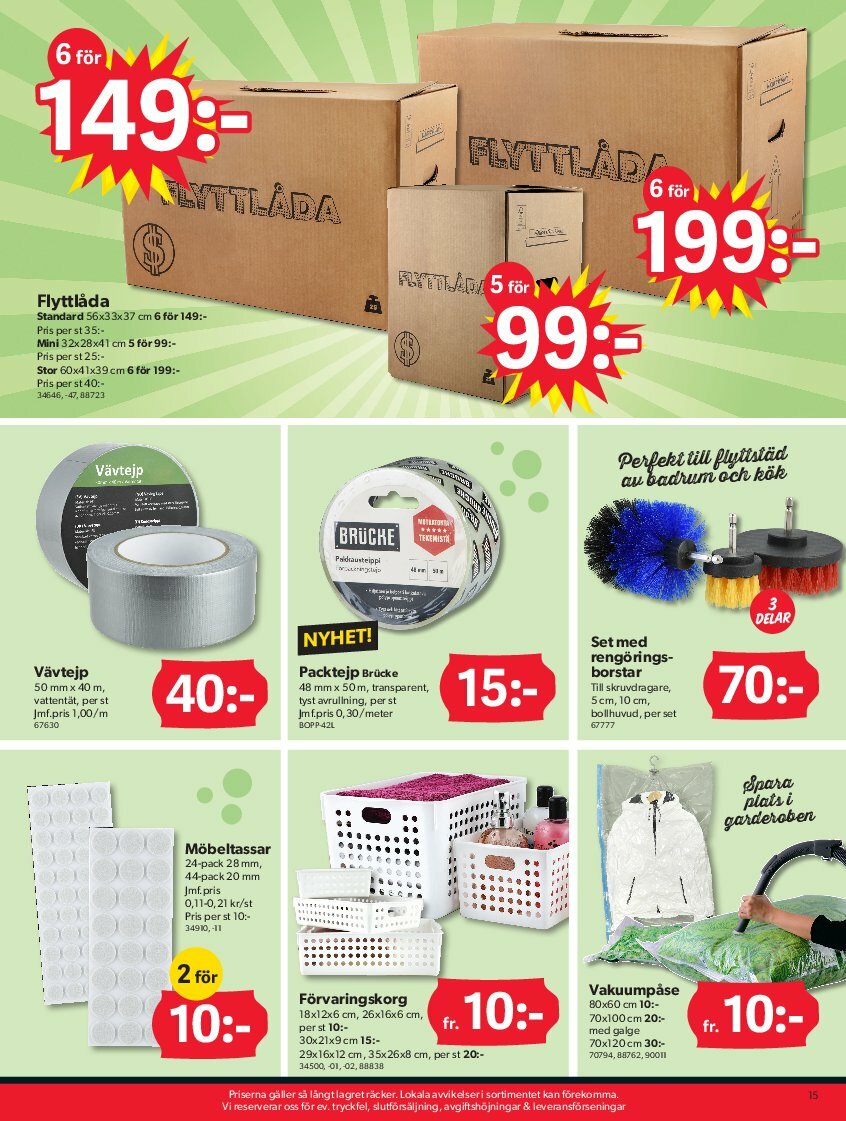 dollar-store - Dollar Store-reklambladet giltigt från 11/08 - 24/08 - page: 15