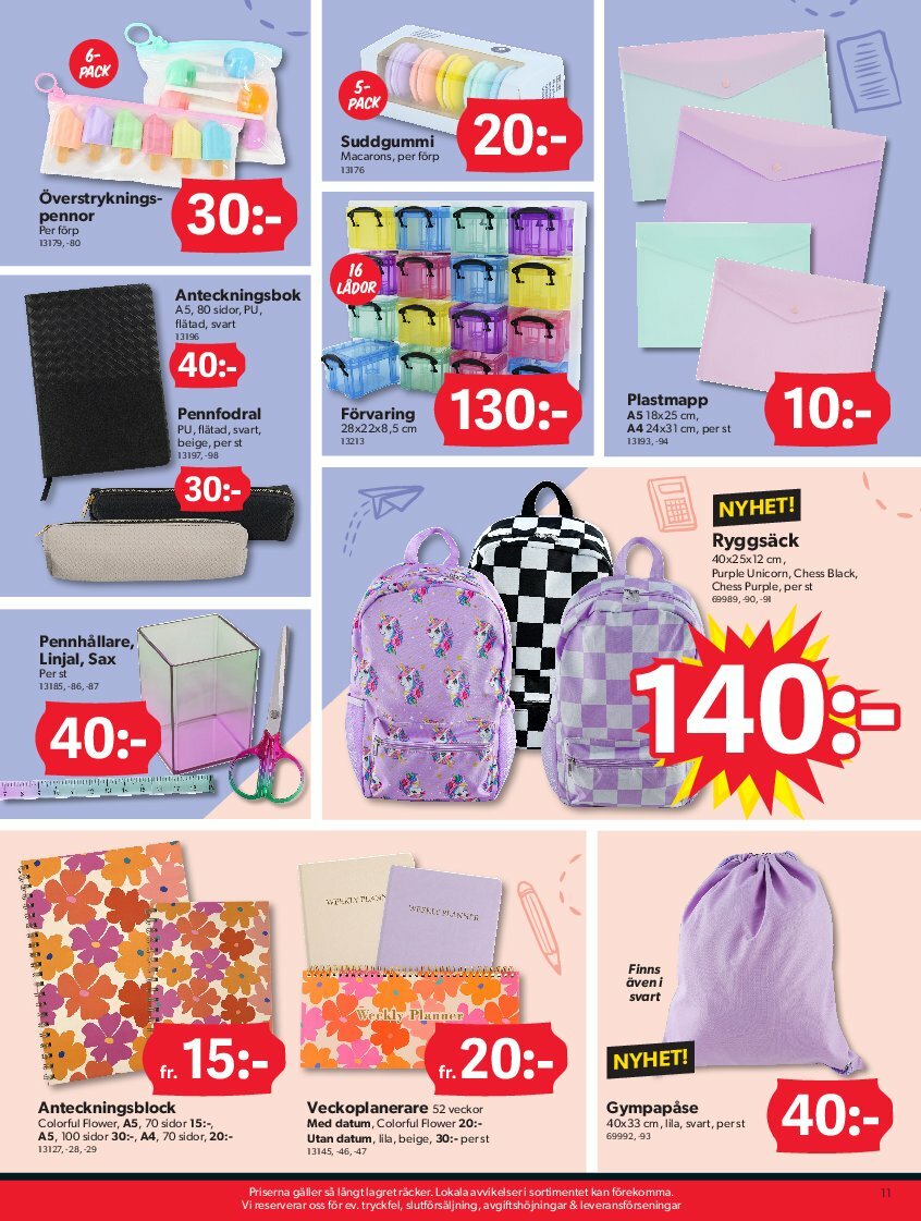 dollar-store - Dollar Store-reklambladet giltigt från 11/08 - 24/08 - page: 11