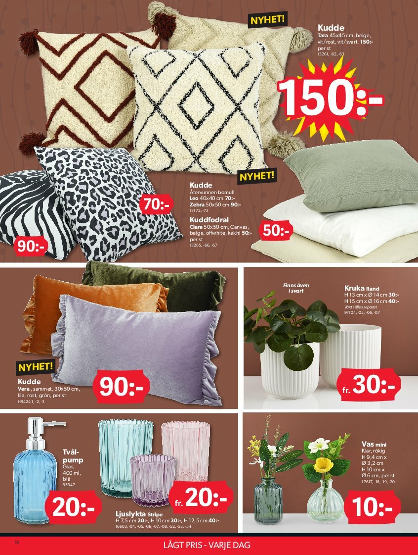 dollar-store - Dollar Store-reklambladet giltigt från 11/08 - 24/08 - page: 14