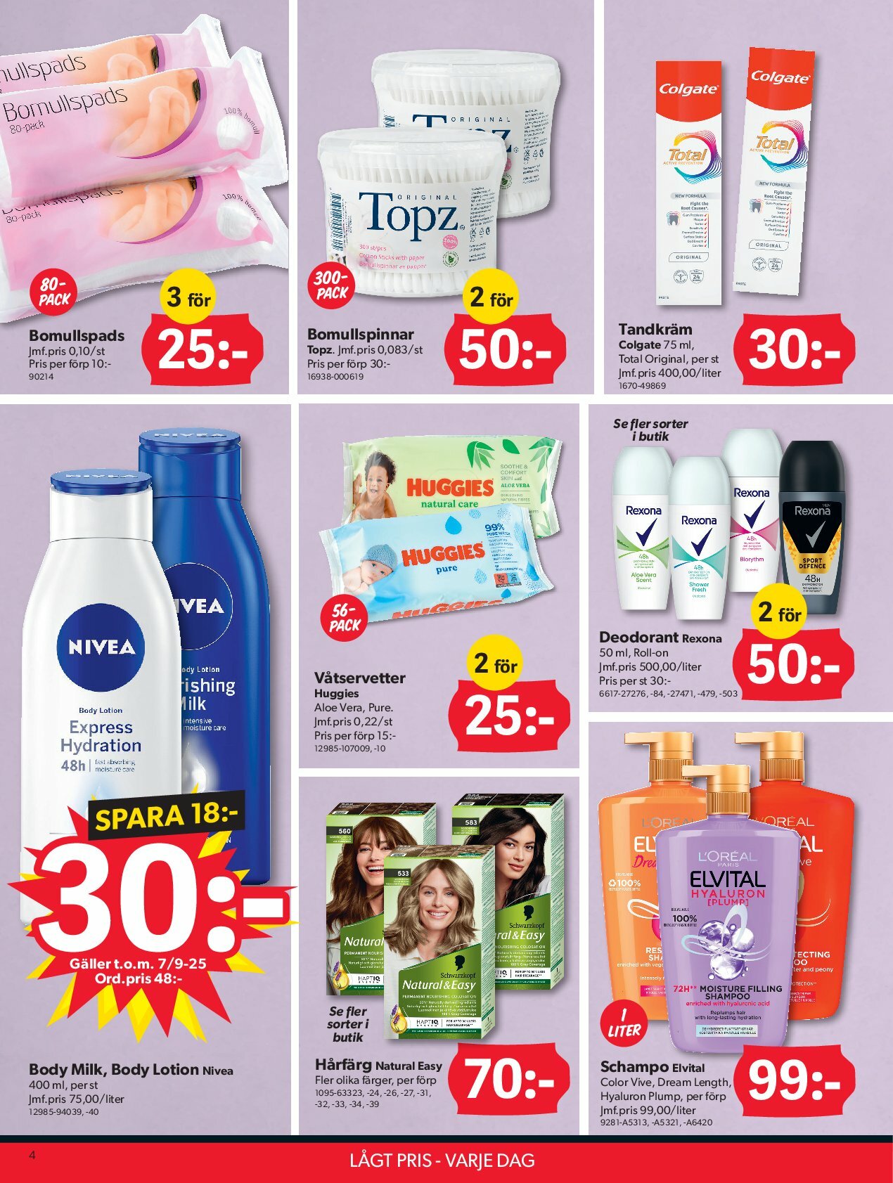 dollar-store - Dollar Store-reklambladet giltigt från 25/08 - 07/09 - page: 4