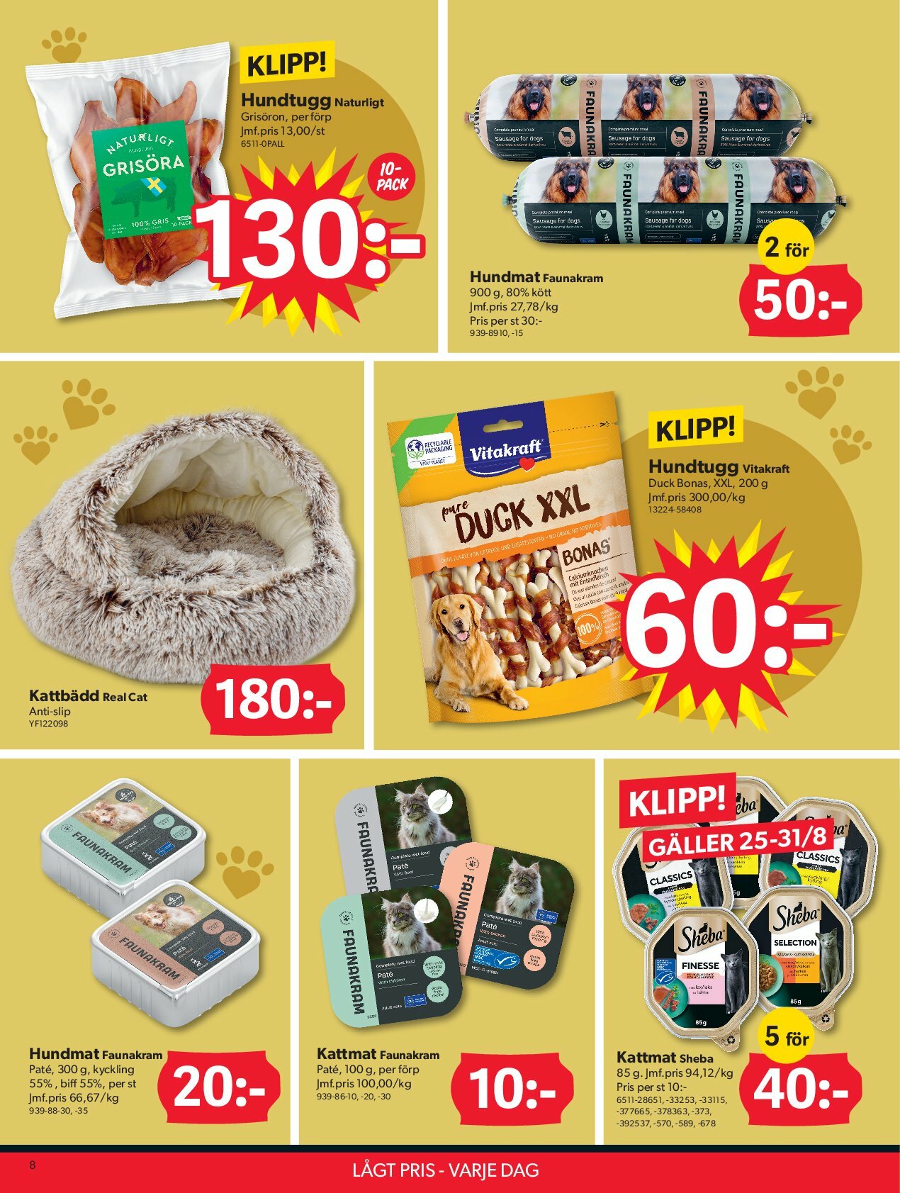 dollar-store - Dollar Store-reklambladet giltigt från 25/08 - 07/09 - page: 8