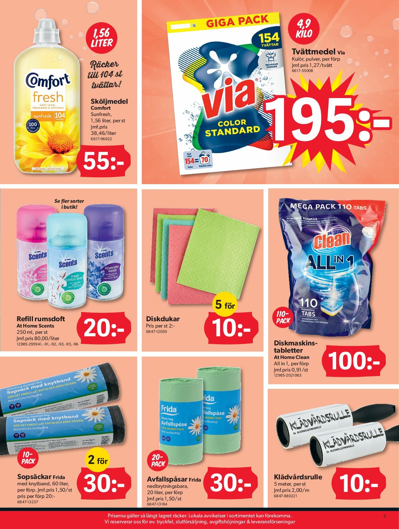 dollar-store - Dollar Store-reklambladet giltigt från 25/08 - 07/09 - page: 7