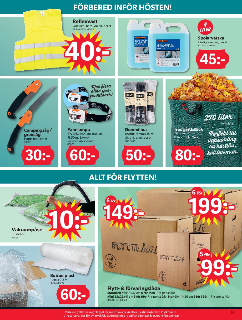 dollar-store - Dollar Store-reklambladet giltigt från 01/09 - 07/09 - page: 15