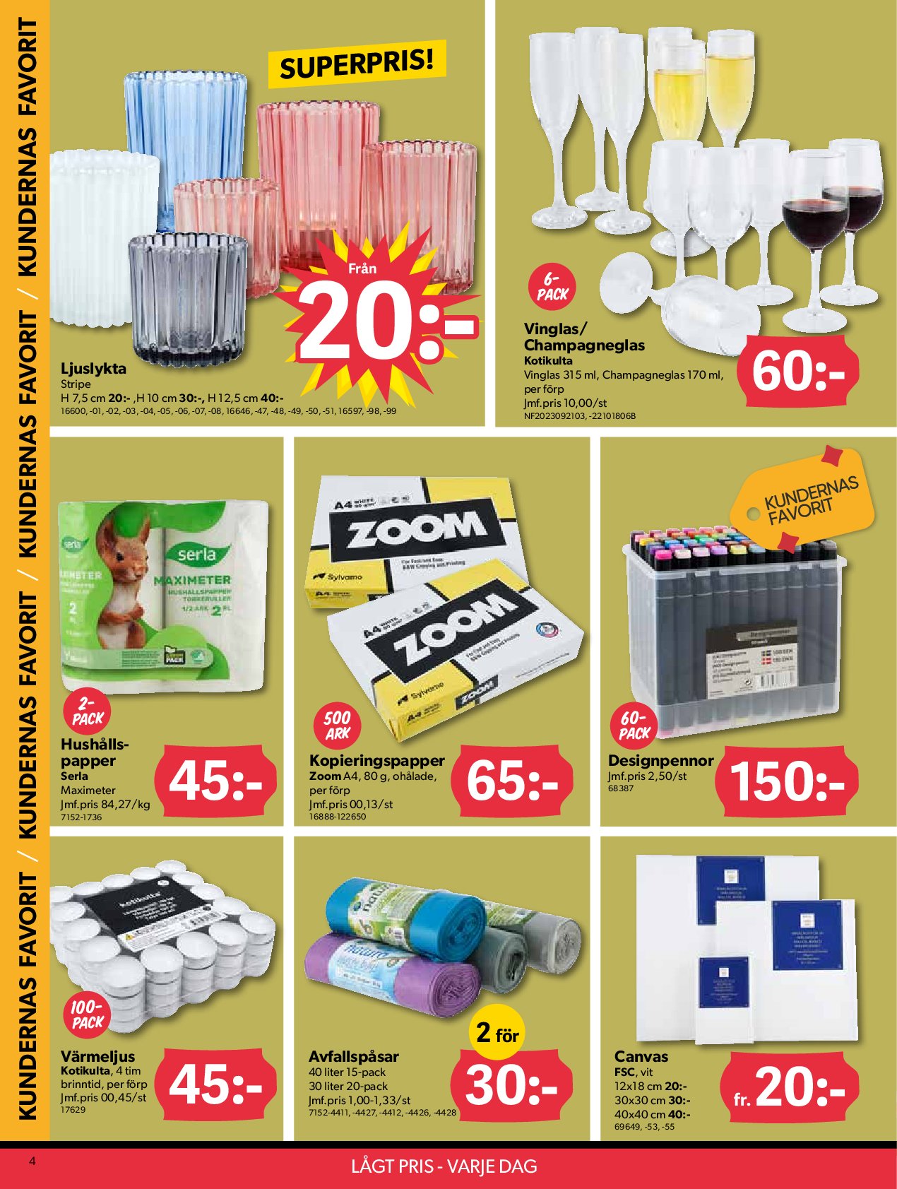 dollar-store - Dollar Store-reklambladet giltigt från 08/09 - 21/09 - page: 4