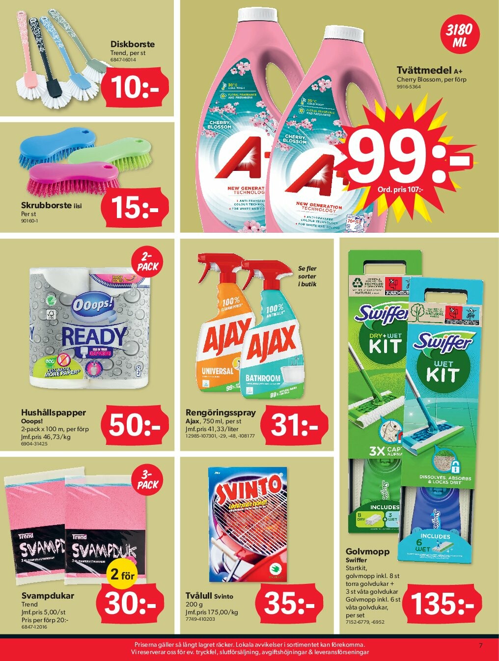 dollar-store - Dollar Store-reklambladet giltigt från 22/09 - 28/09 - page: 7