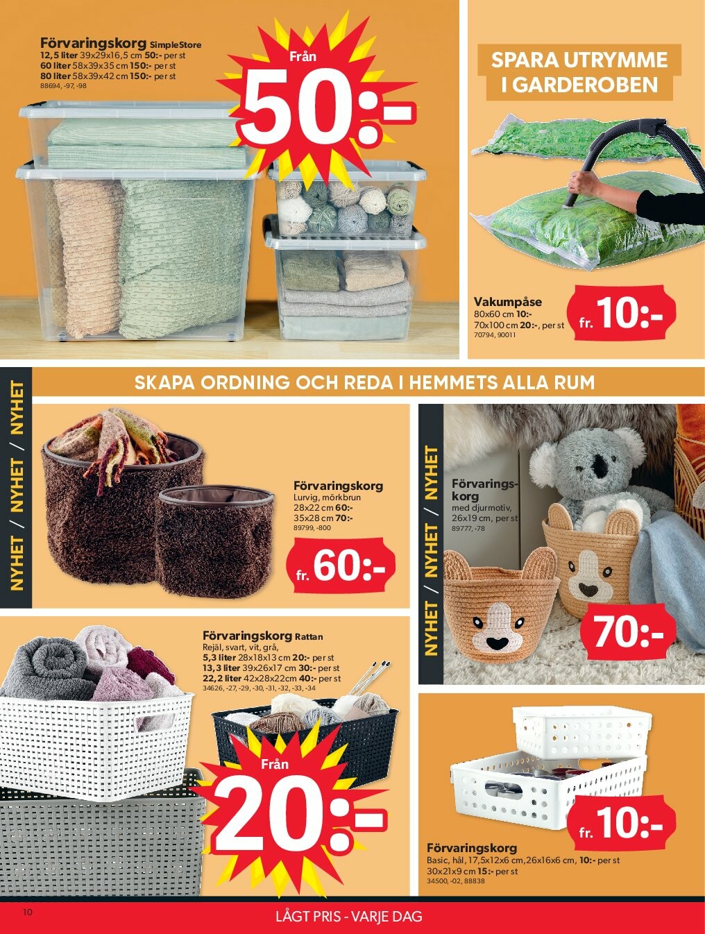 dollar-store - Dollar Store-reklambladet giltigt från 22/09 - 28/09 - page: 10