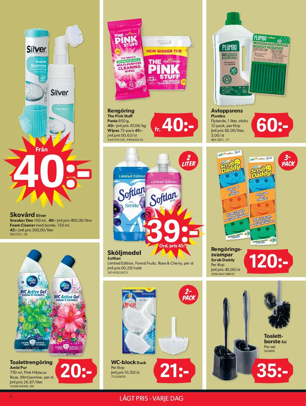 dollar-store - Dollar Store-reklambladet giltigt från 22/09 - 28/09 - page: 6