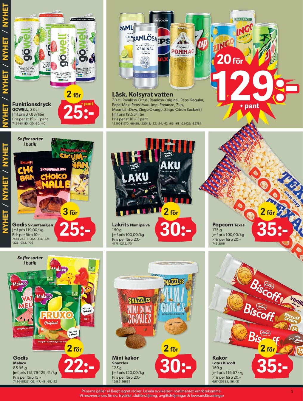dollar-store - Dollar Store-reklambladet giltigt från 22/09 - 28/09 - page: 3