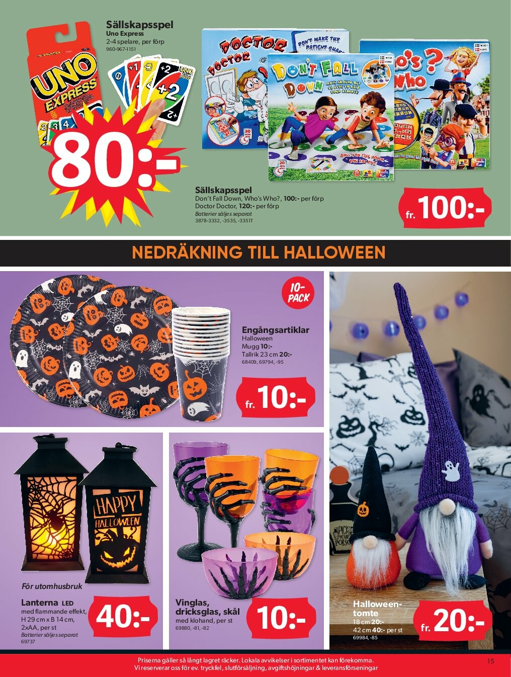 dollar-store - Dollar Store-reklambladet giltigt från 22/09 - 28/09 - page: 15