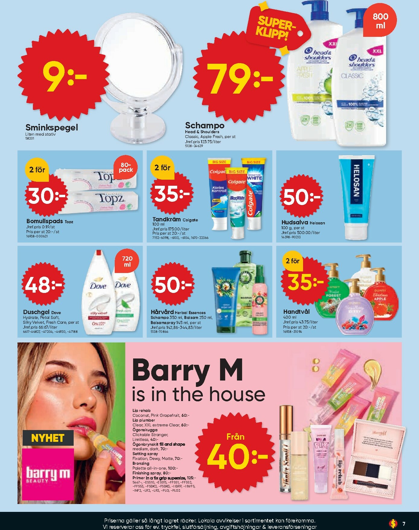 dollar-store - Dollar Store-reklambladet giltigt från 27/10 - 02/11 - page: 7