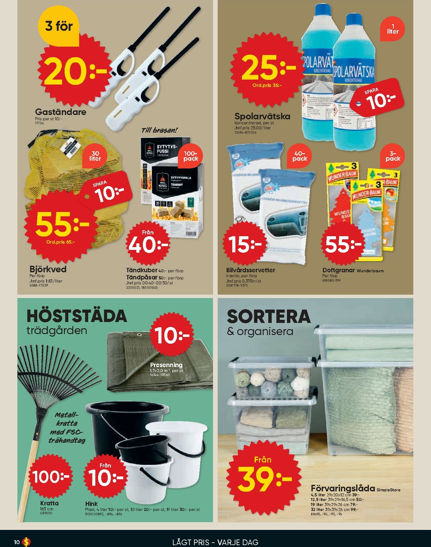 dollar-store - Dollar Store-reklambladet giltigt från 27/10 - 02/11 - page: 10