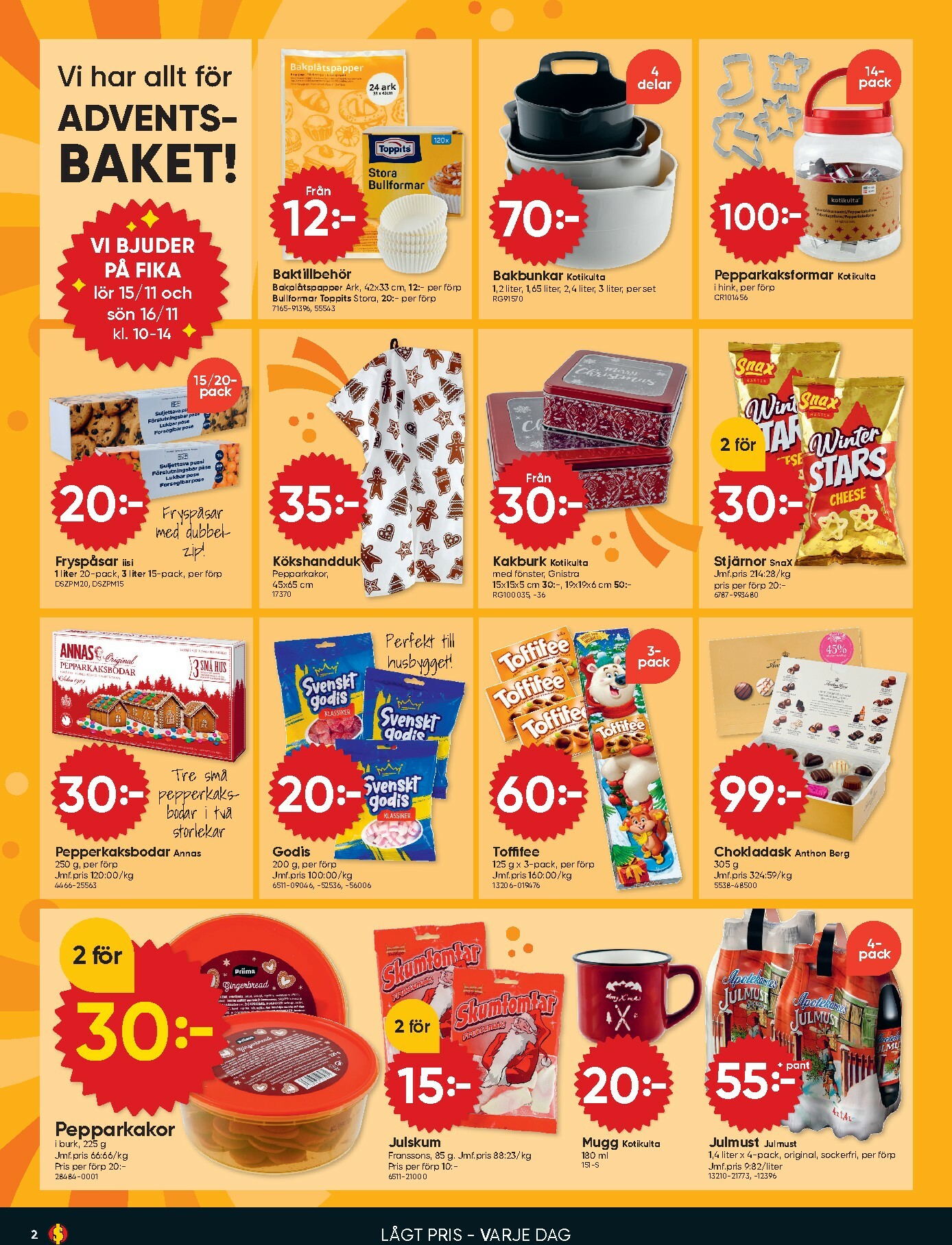 dollar-store - Dollar Store-reklambladet giltigt från 10/11 - 16/11 - page: 2