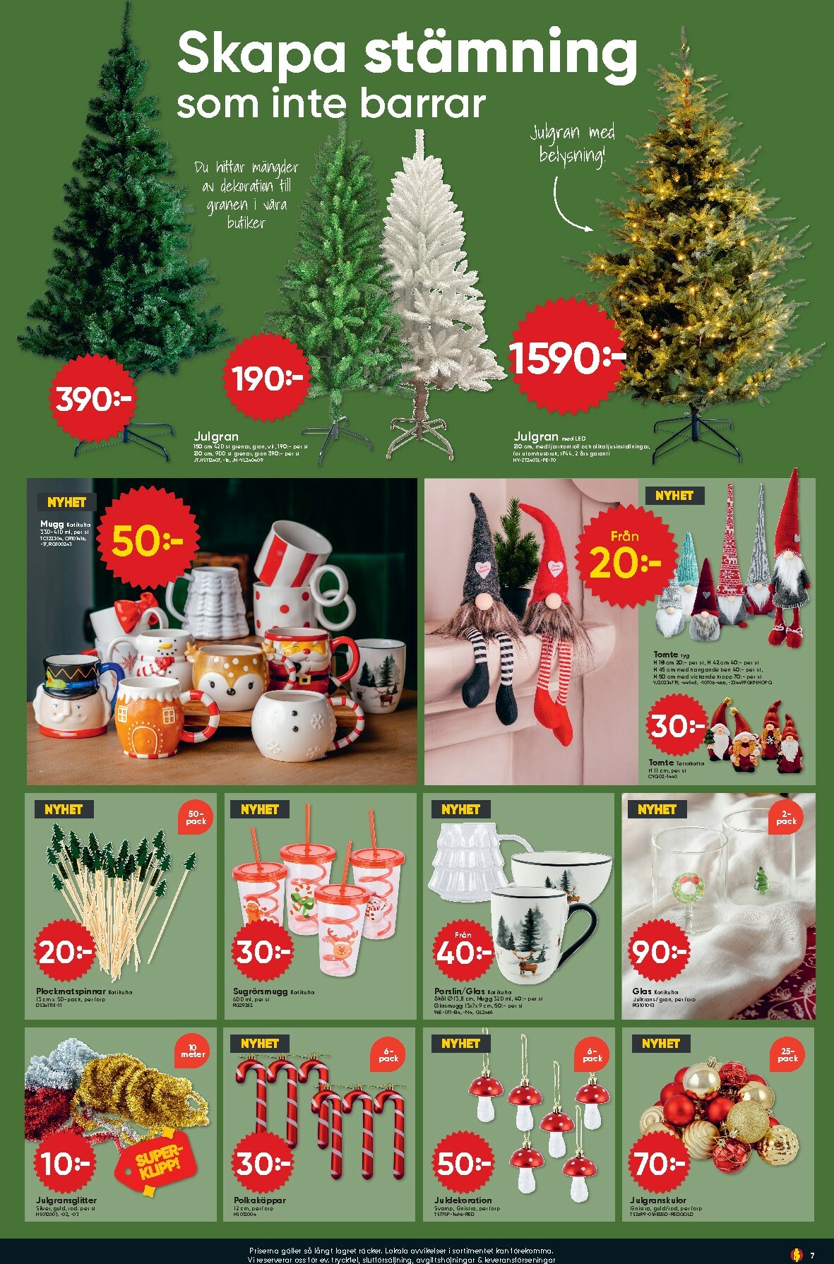 dollar-store - Dollar Store - Black Week-reklambladet giltigt från 24/11 - 30/11 - page: 7