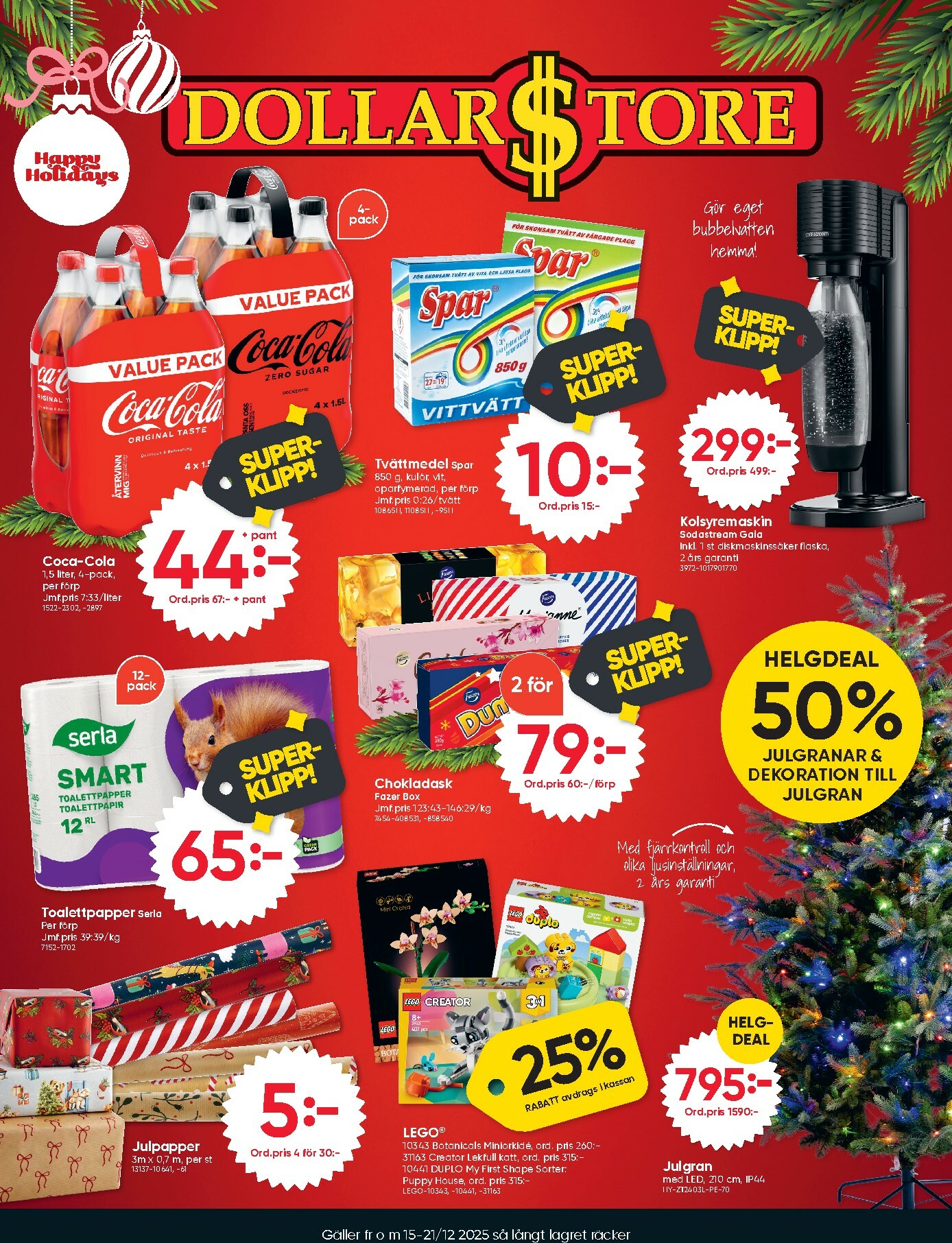 dollar-store - Dollar Store-reklambladet giltigt från 15/12 - 21/12