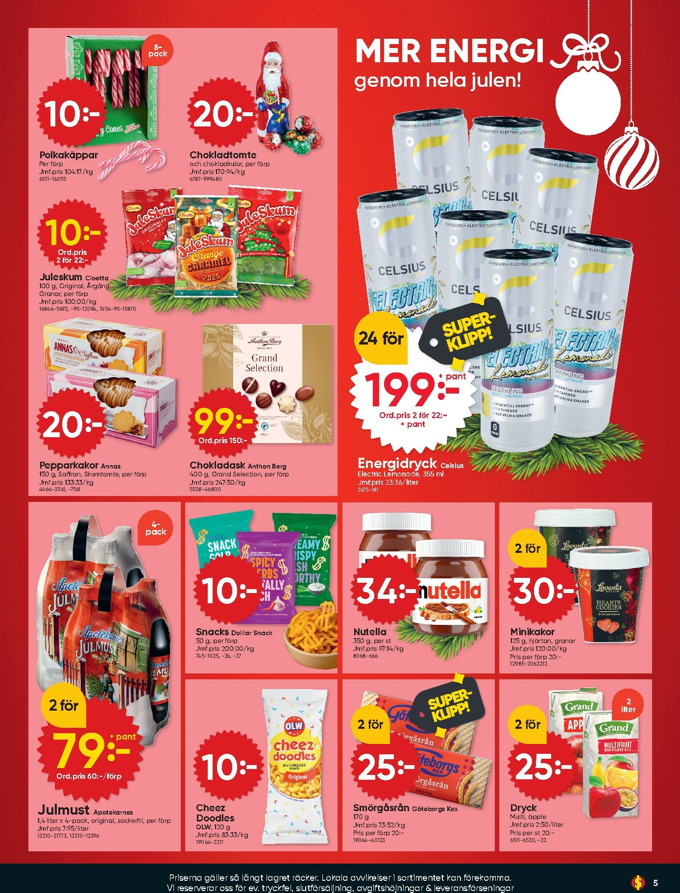 dollar-store - Dollar Store-reklambladet giltigt från 15/12 - 21/12 - page: 5