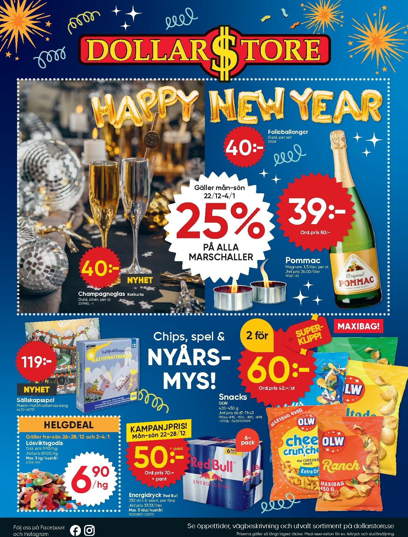 dollar-store - Dollar Store-reklambladet giltigt från 22/12 - 04/01 - page: 8