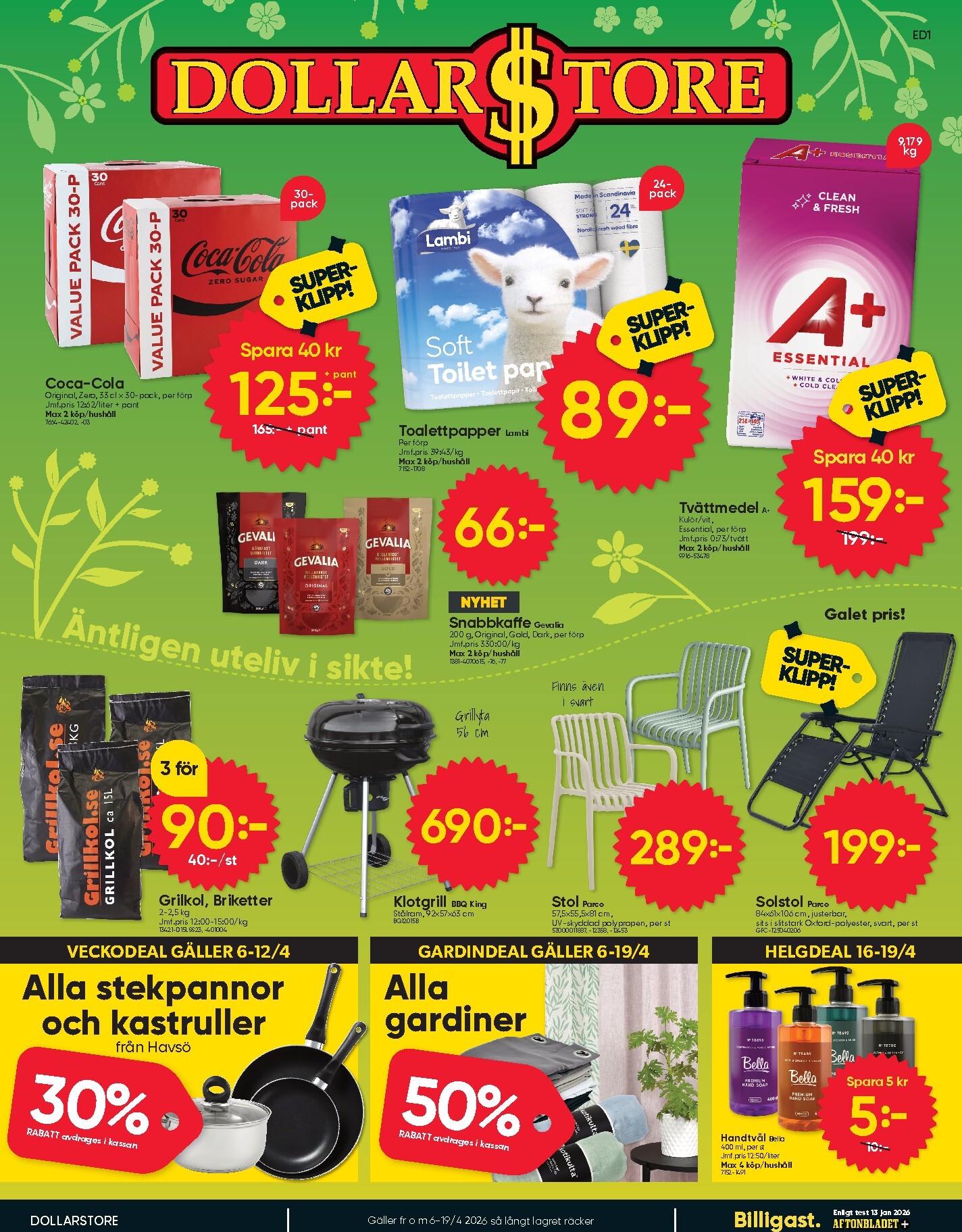 dollar-store - Dollar Store-reklambladet giltigt från 06/04/2026 - 19/04/2026