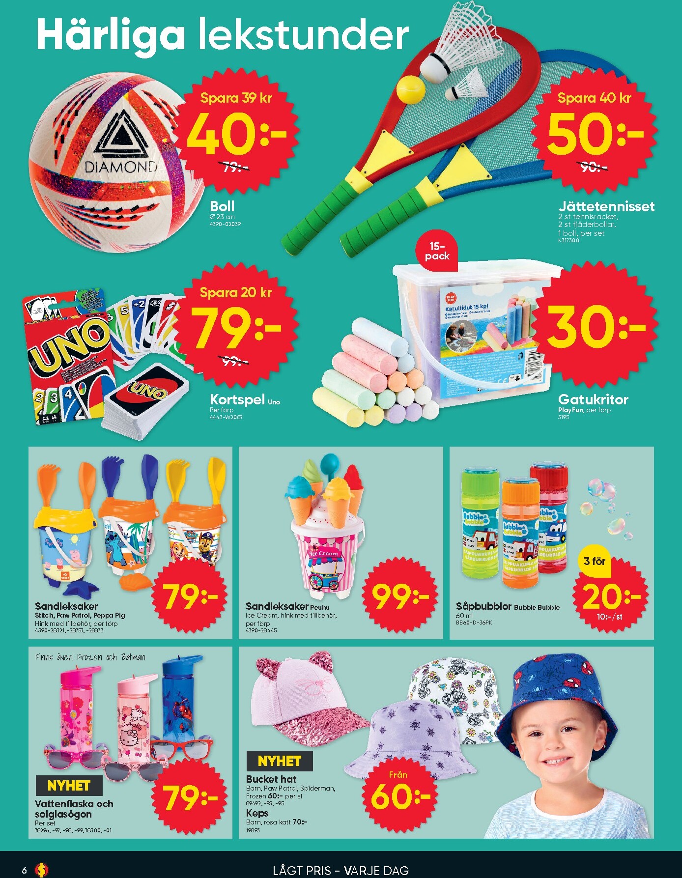 dollar-store - Aktuellt Dollar Store reklamblad giltigt från måndag 20/04/2026 till söndag 26/04/2026 - page: 6