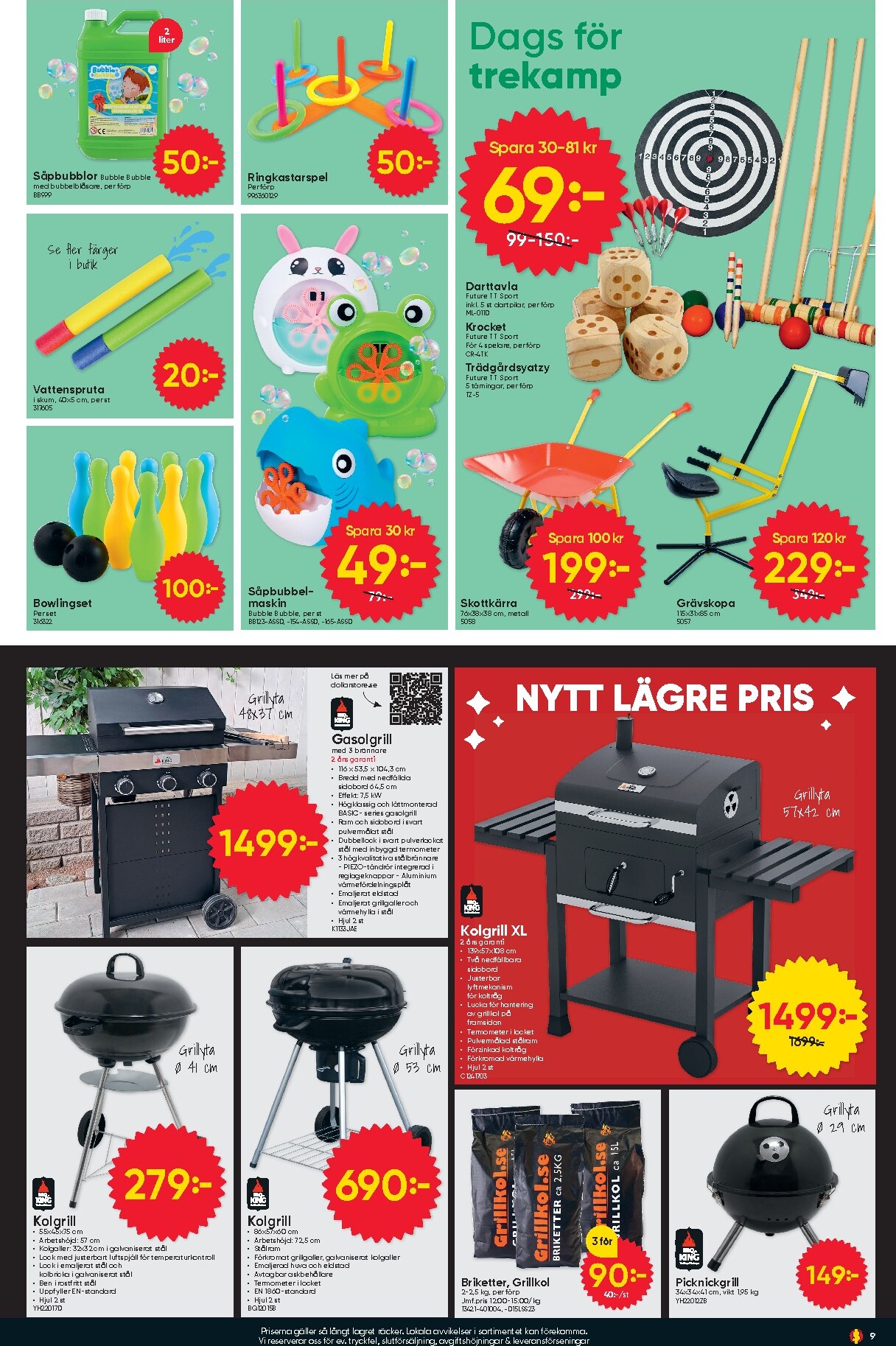 dollar-store - Aktuellt Dollar Store reklamblad giltigt från måndag 11/05/2026 till söndag 24/05/2026 - page: 9