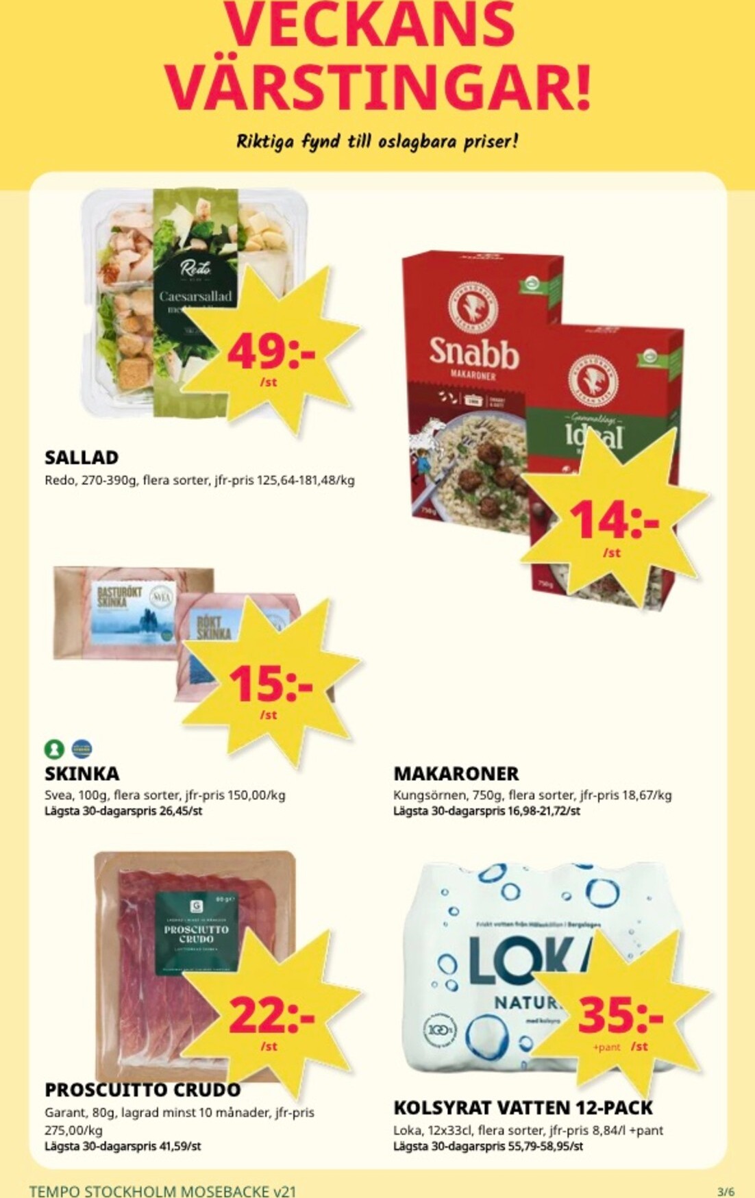 tempo - Aktuellt Tempo reklamblad från måndag, 18/05/2026 till söndag, 24/05/2026 - page: 3
