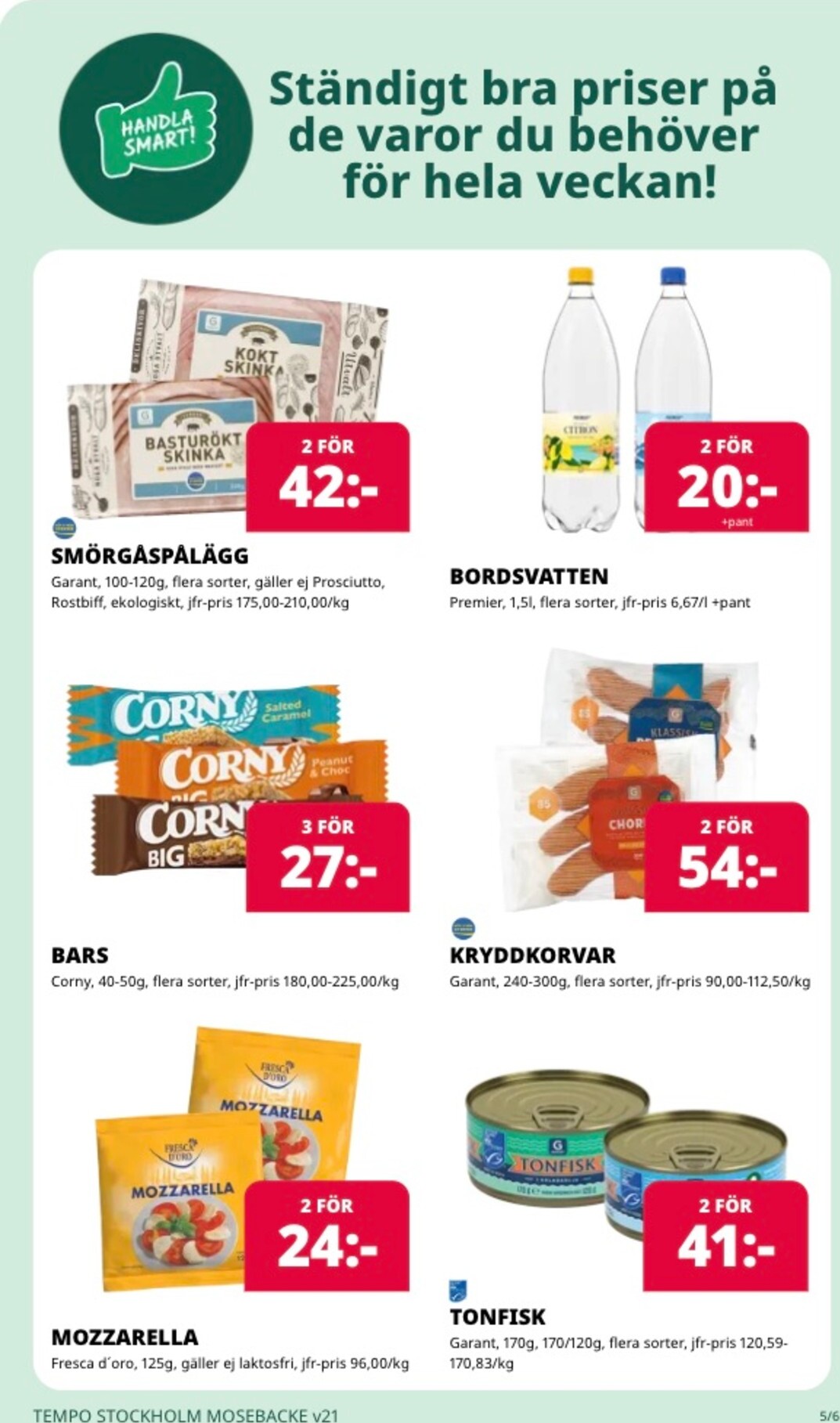 tempo - Aktuellt Tempo reklamblad från måndag, 18/05/2026 till söndag, 24/05/2026 - page: 5
