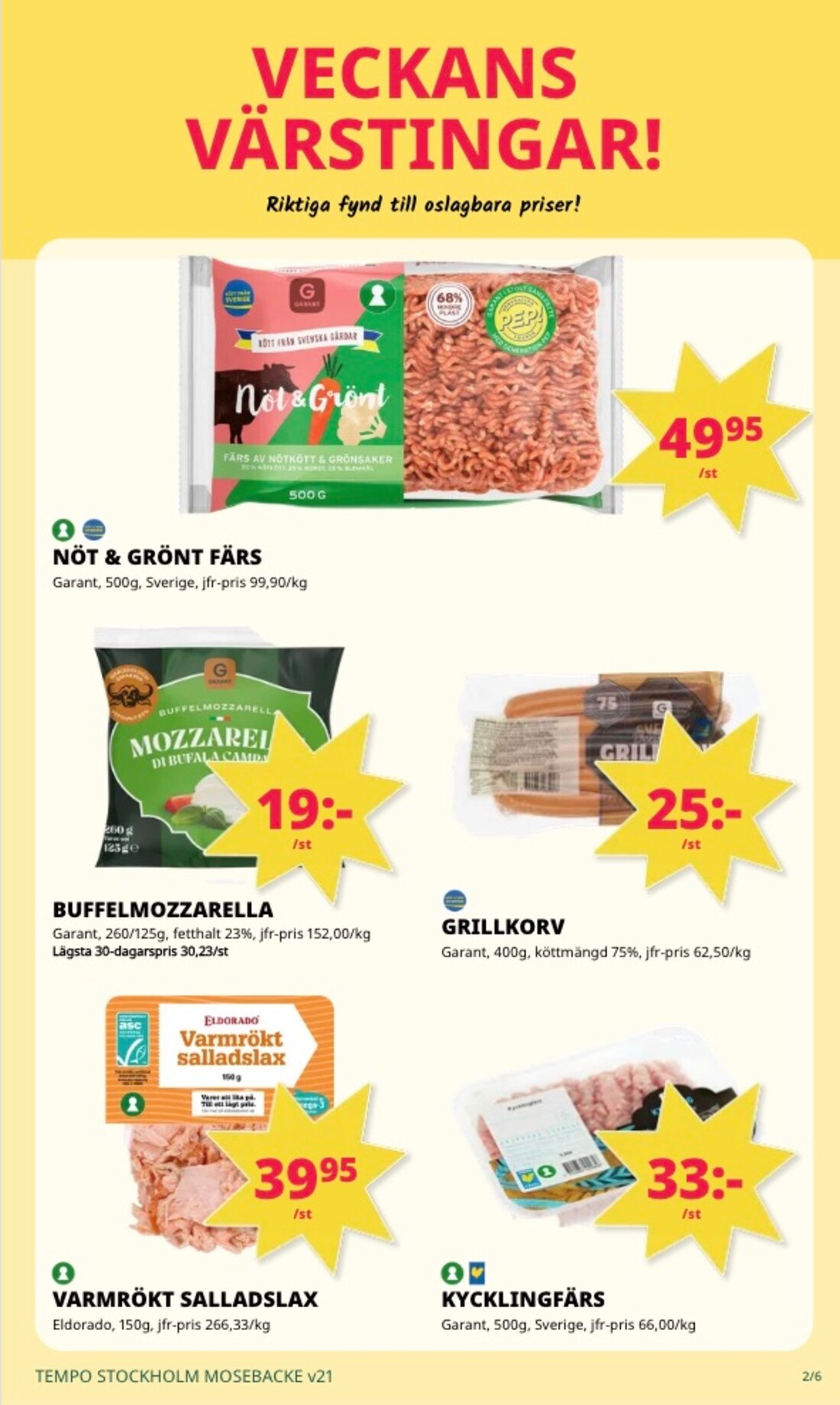 tempo - Aktuellt Tempo reklamblad från måndag, 18/05/2026 till söndag, 24/05/2026 - page: 2