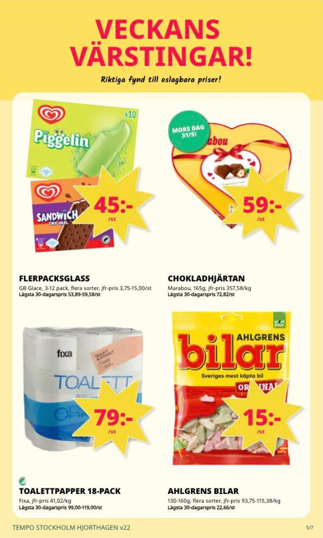 tempo - Aktuellt Tempo reklamblad från måndag, 25/05/2026 till söndag, 31/05/2026 - page: 5