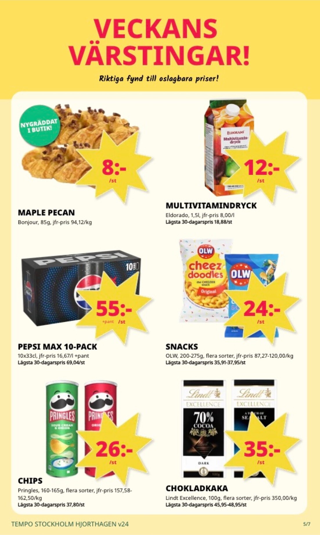 tempo - Aktuellt Tempo reklamblad från måndag, 08/06/2026 till söndag, 14/06/2026 - page: 5