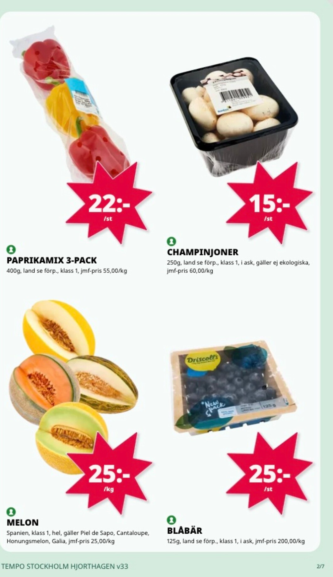 tempo - Aktuellt Tempo reklamblad från måndag, 10/08/2026 till söndag, 16/08/2026 - page: 2